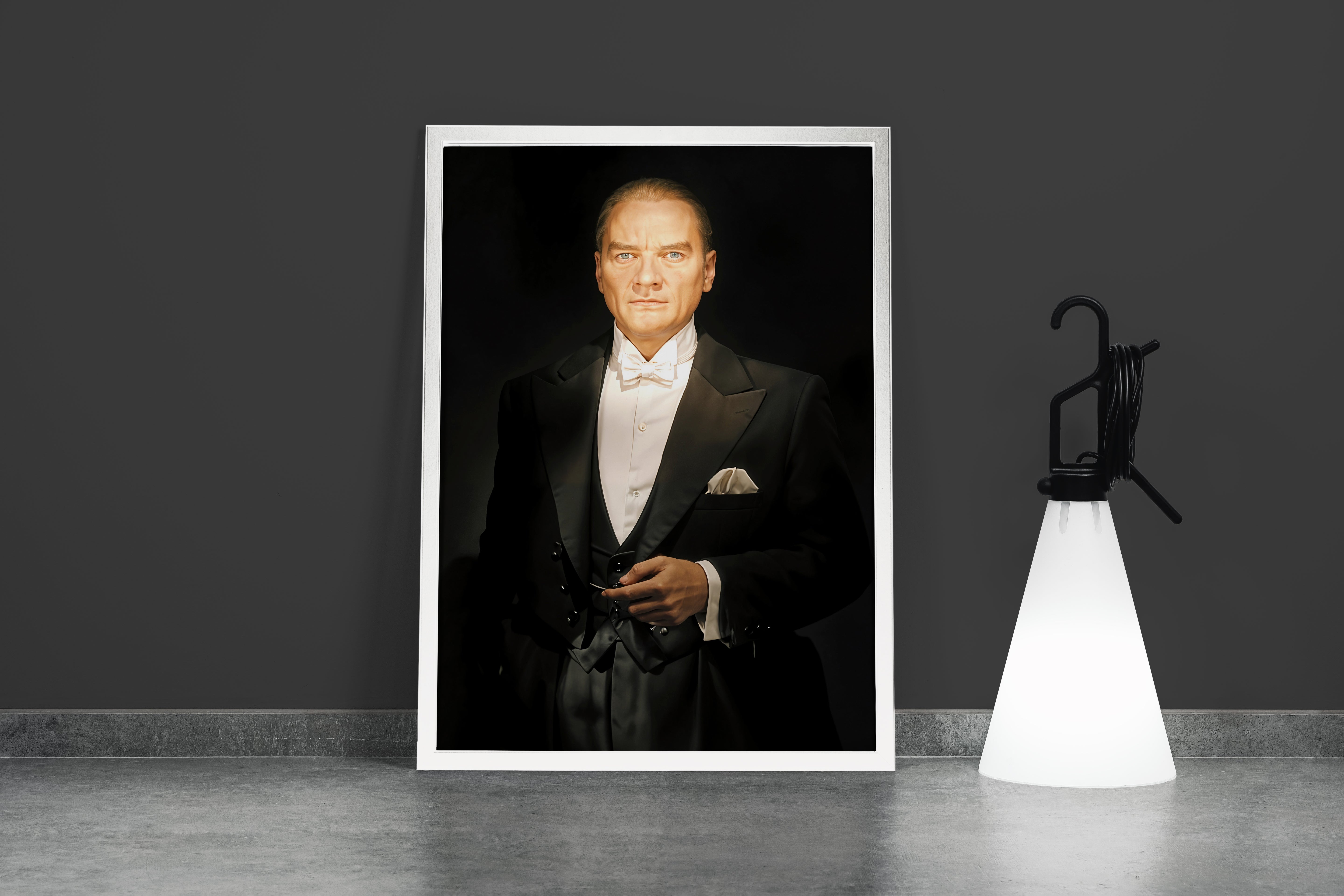 Atatürk portre model 15, art, kanvas tablo