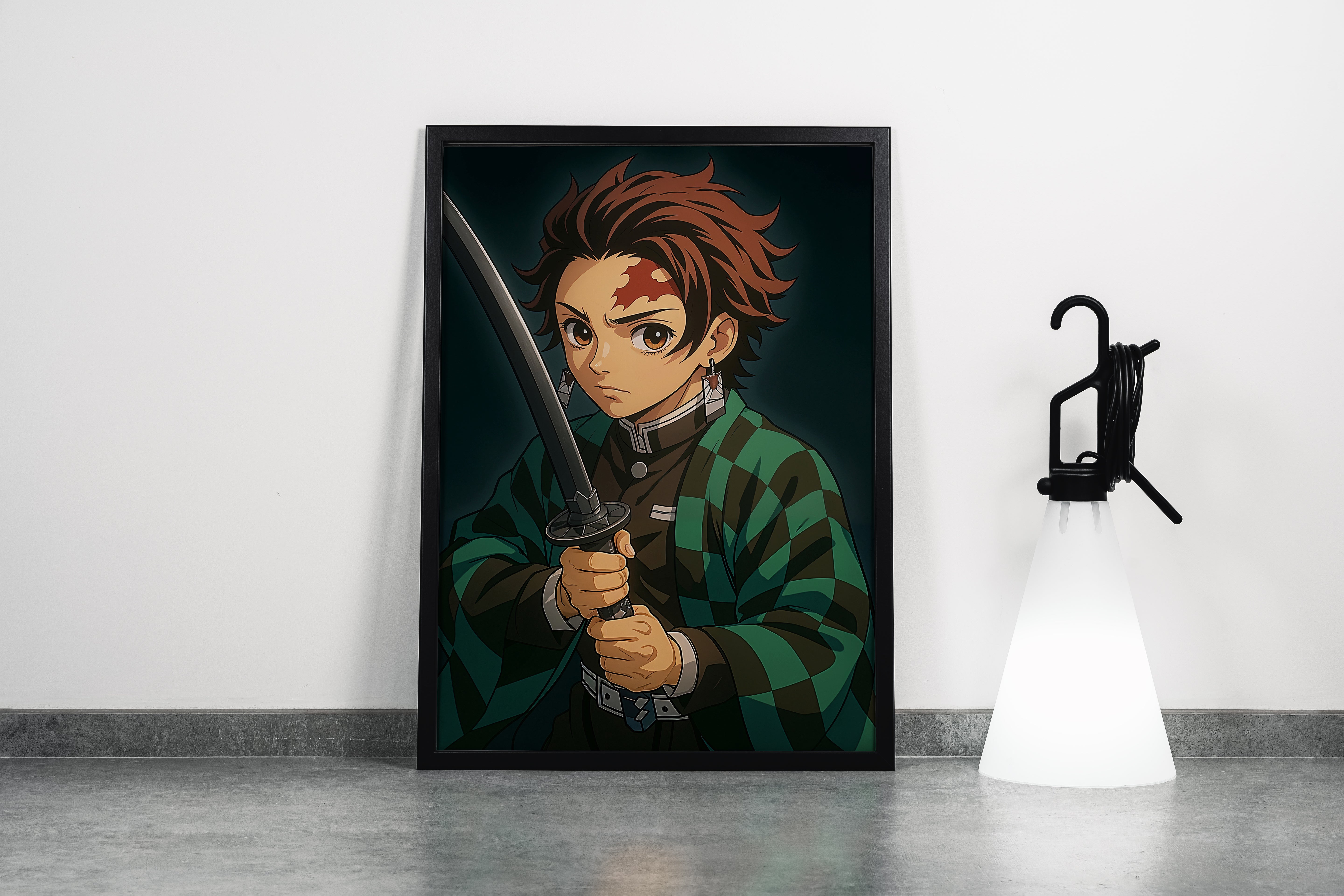demon slayer model 20, series, anime, gaming art, art, kanvas tablo
