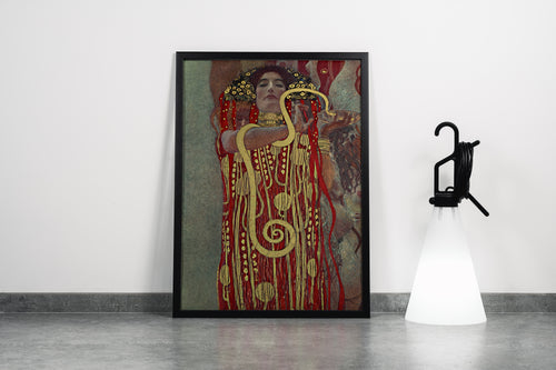 Gustav Klimt Hygieia Kanvas Tablo