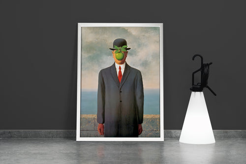 René Magritte The Son of Man Sürrealist Sanat Kanvas Tablo