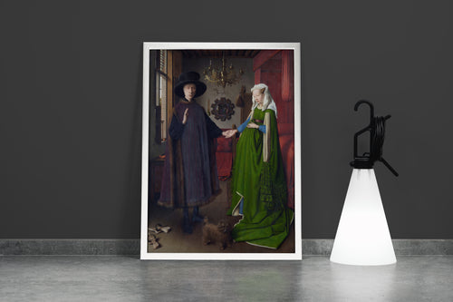Jan van Eyck Arnolfini’nin Evlenmesi Kanvas Tablo