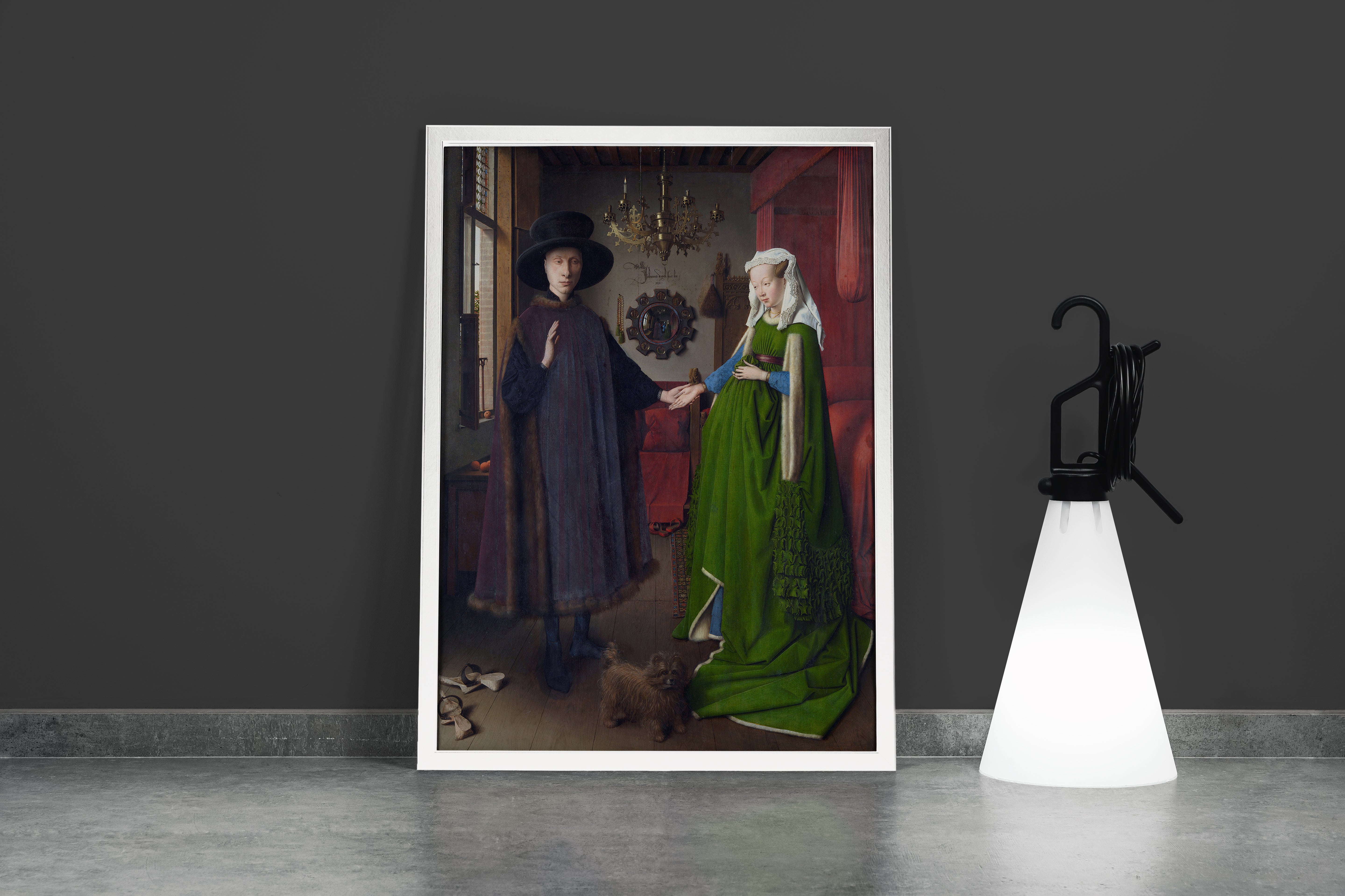 Jan van Eyck Arnolfini’nin Evlenmesi Kanvas Tablo