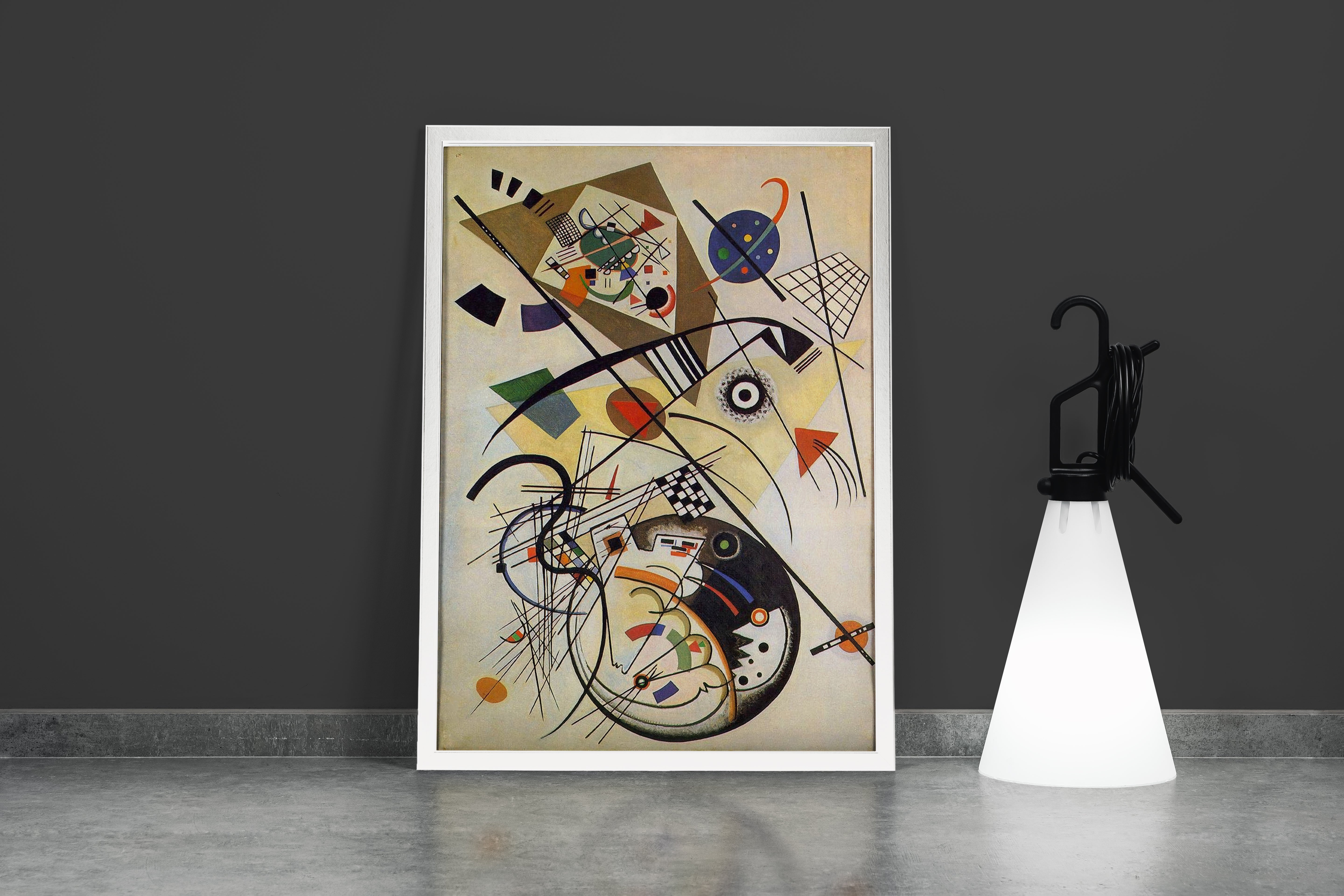 Wassily Kandinsky Kompozisyon VIII Kanvas Tablo