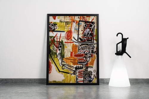 Jean-Michel Basquiat Rural Landscape Sokak Sanatı Kanvas Tablo