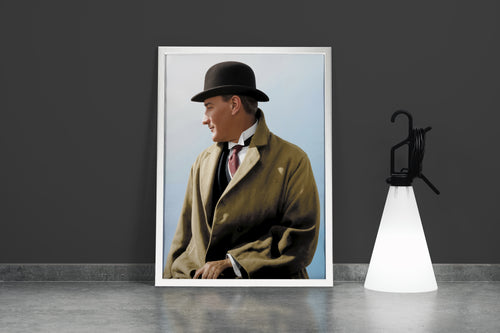 Atatürk portre model 12, art, kanvas tablo