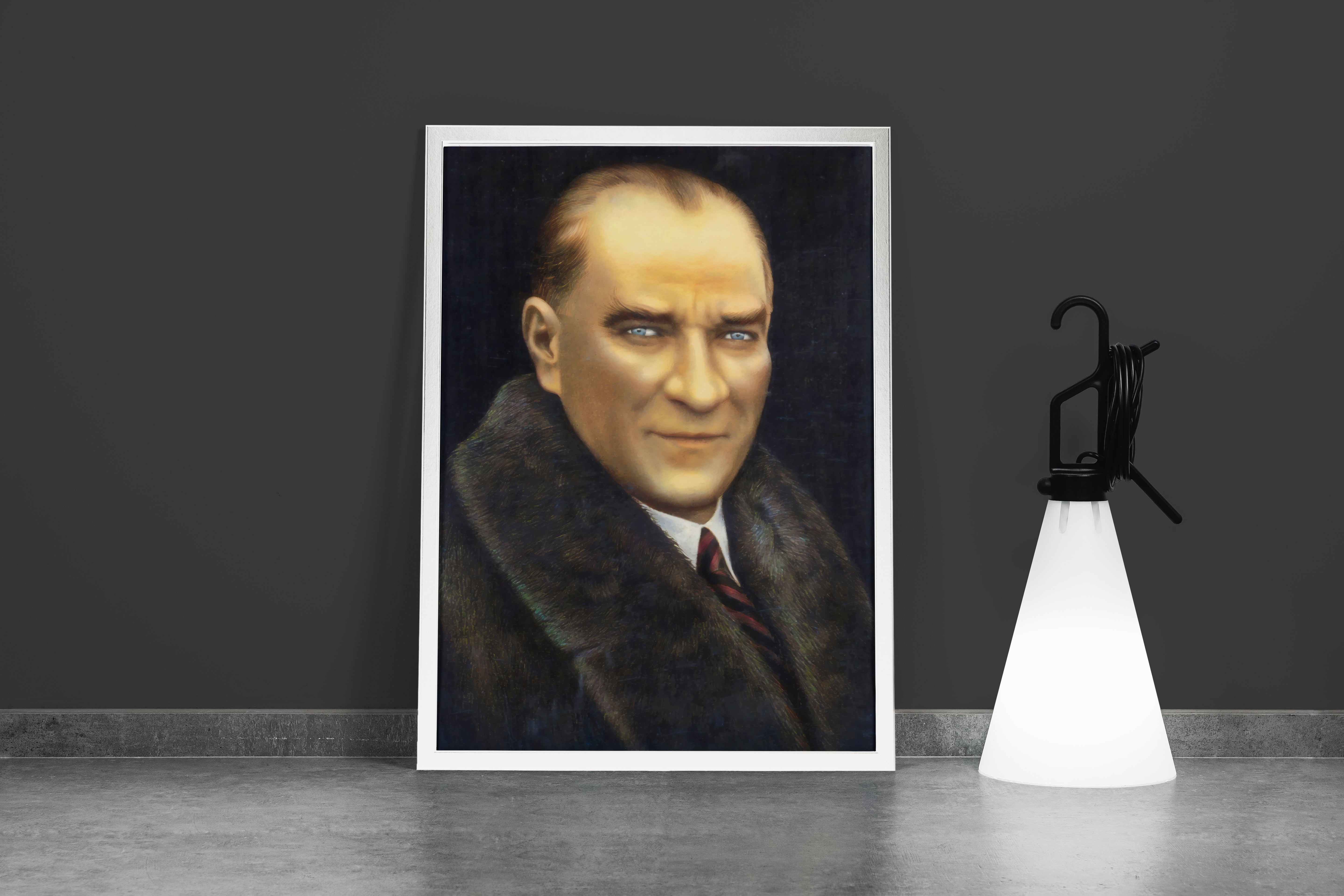 Atatürk portre model 16, art, kanvas tablo