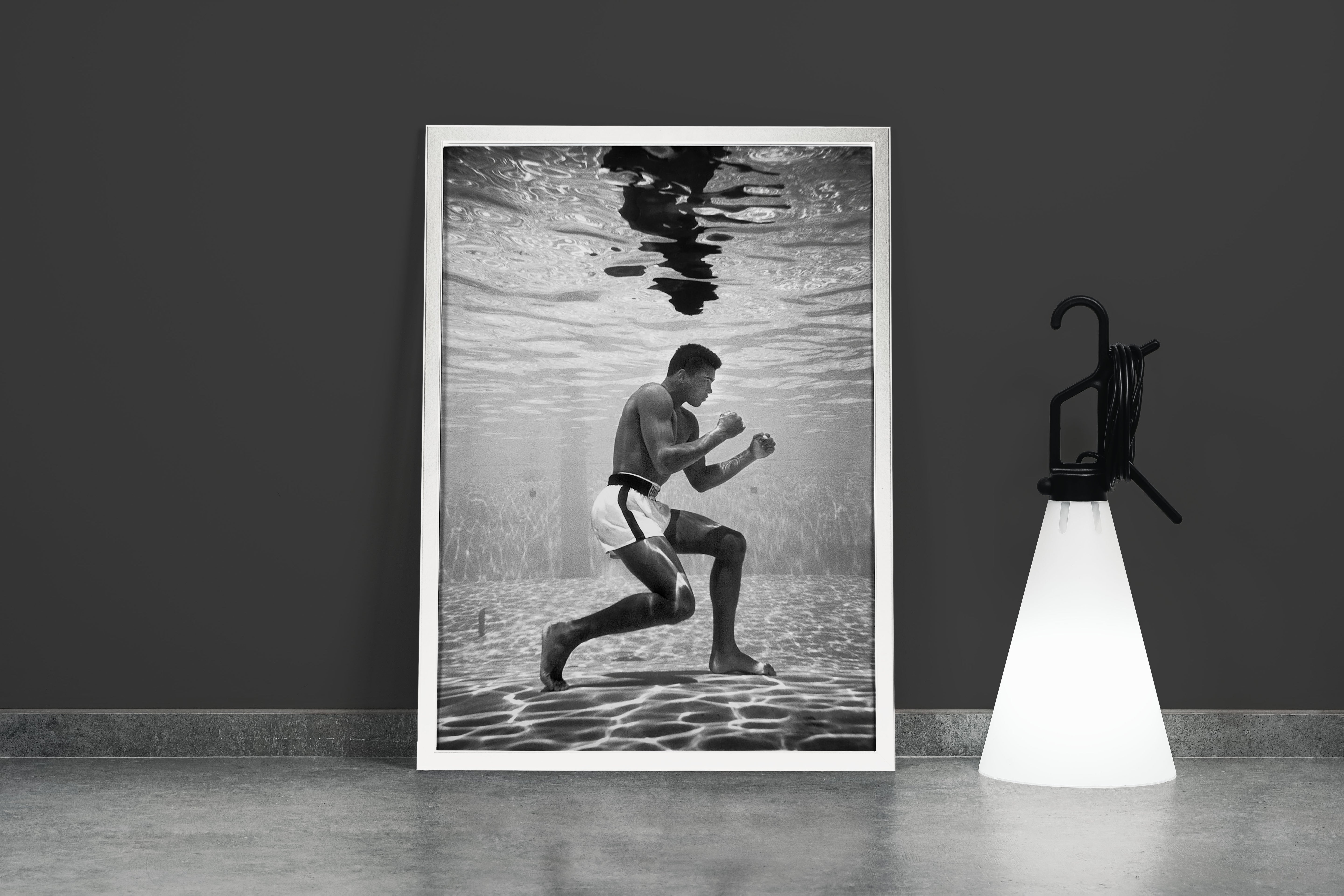 Muhammad Ali, mentality of underwater, art, kanvas tablo