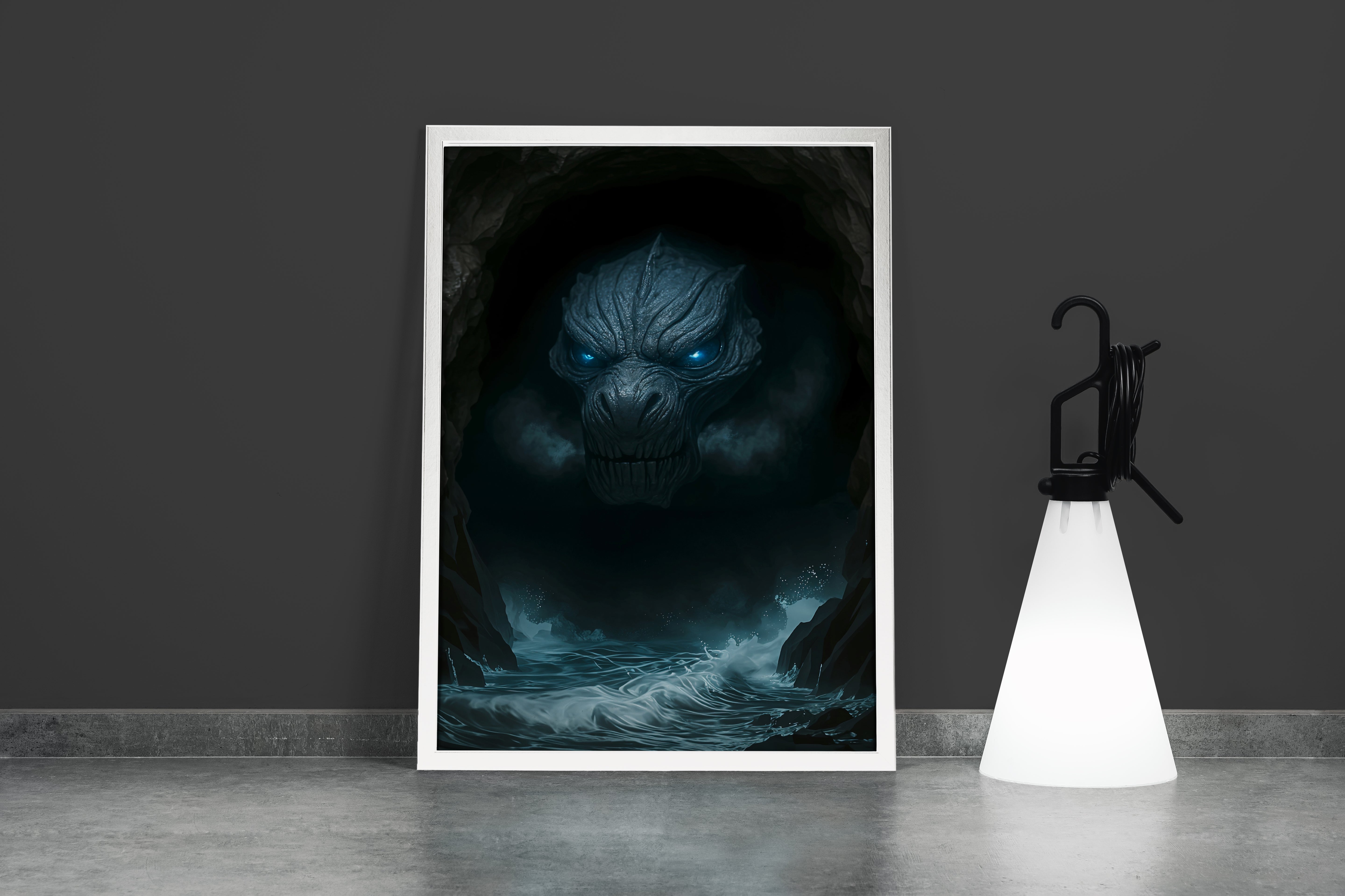 ai creation, darkness, ai art, art, kanvas tablo