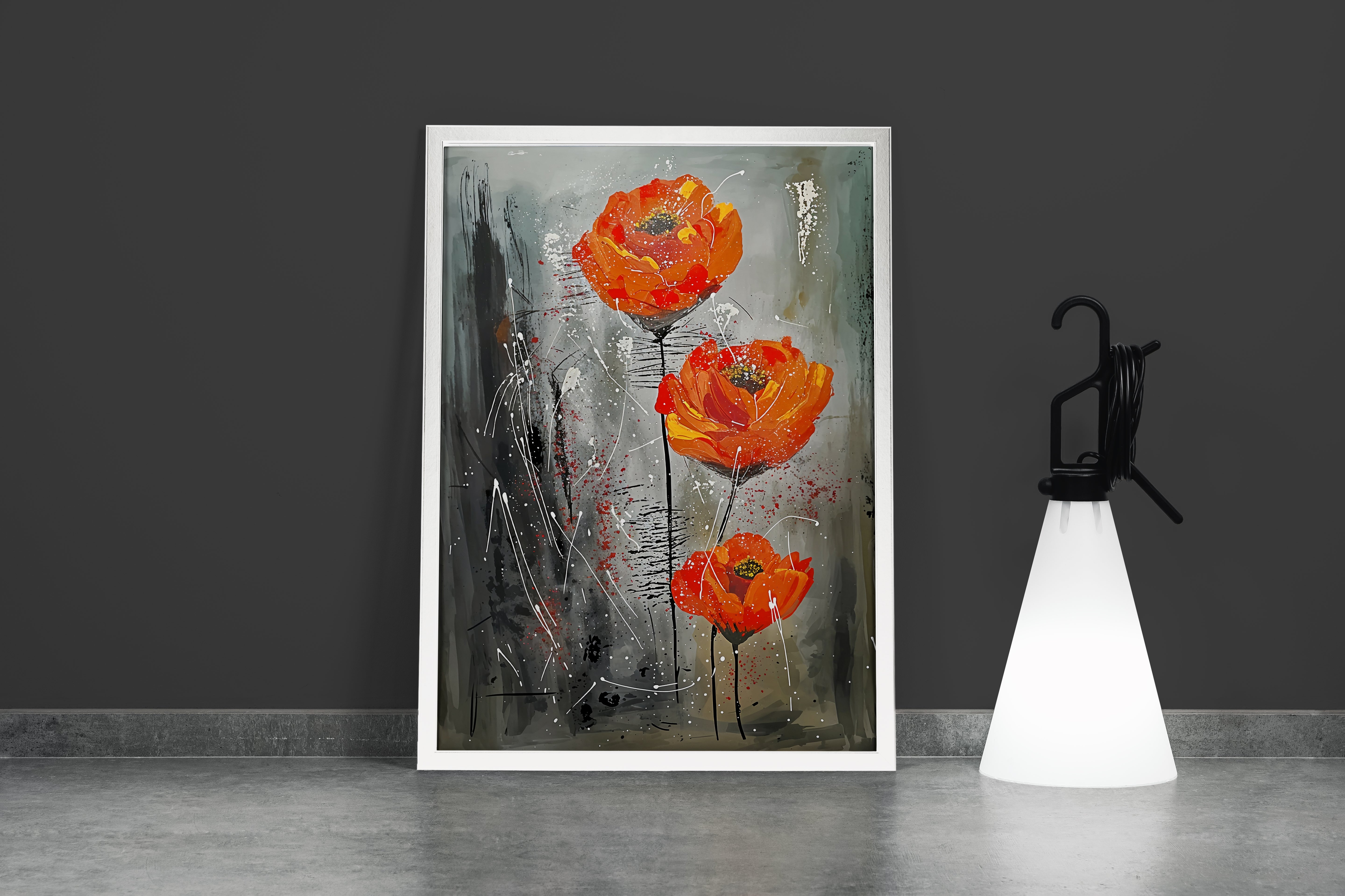 flower motif,  art, kanvas tablo