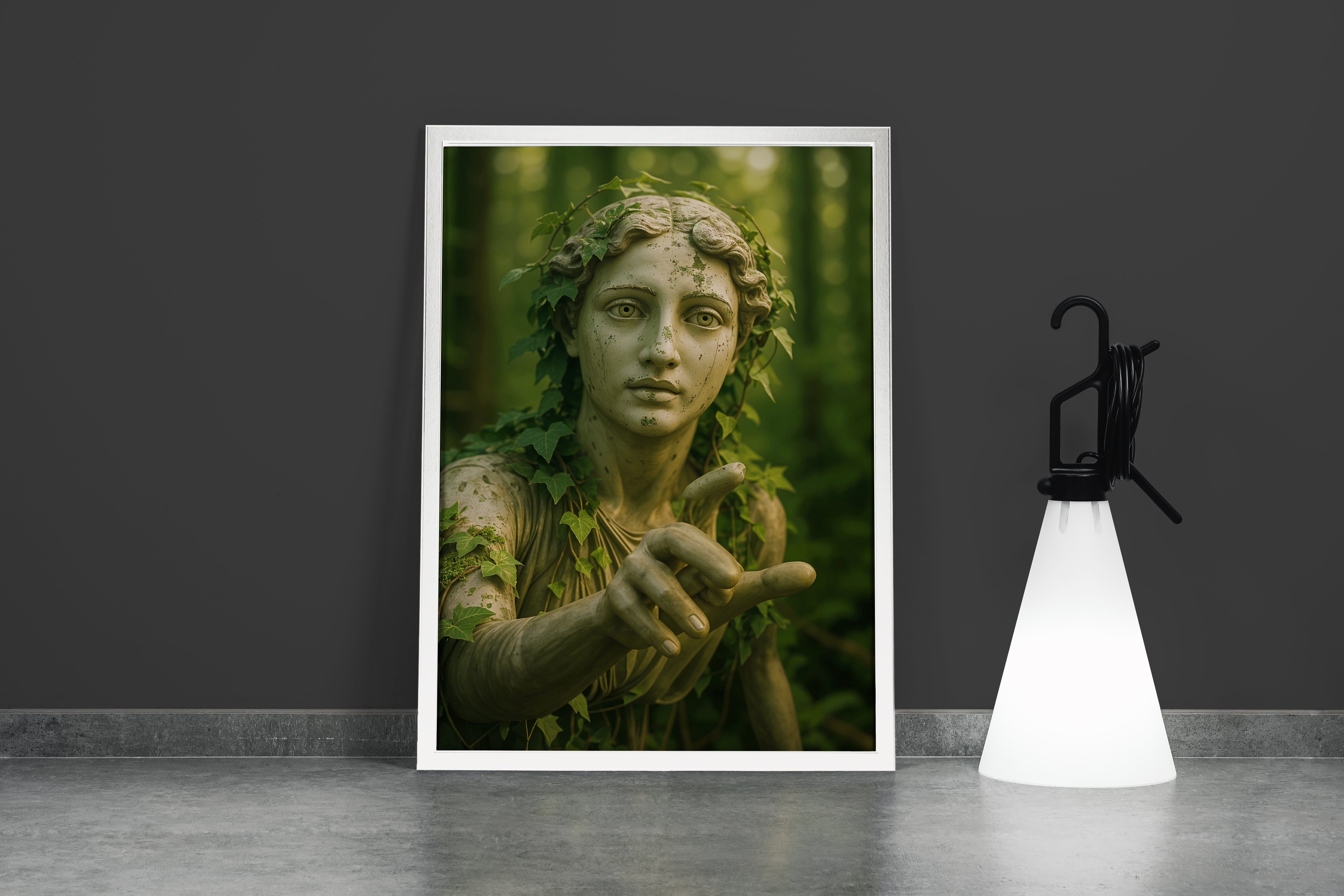 ai creation, statue, ai art, art, kanvas tablo