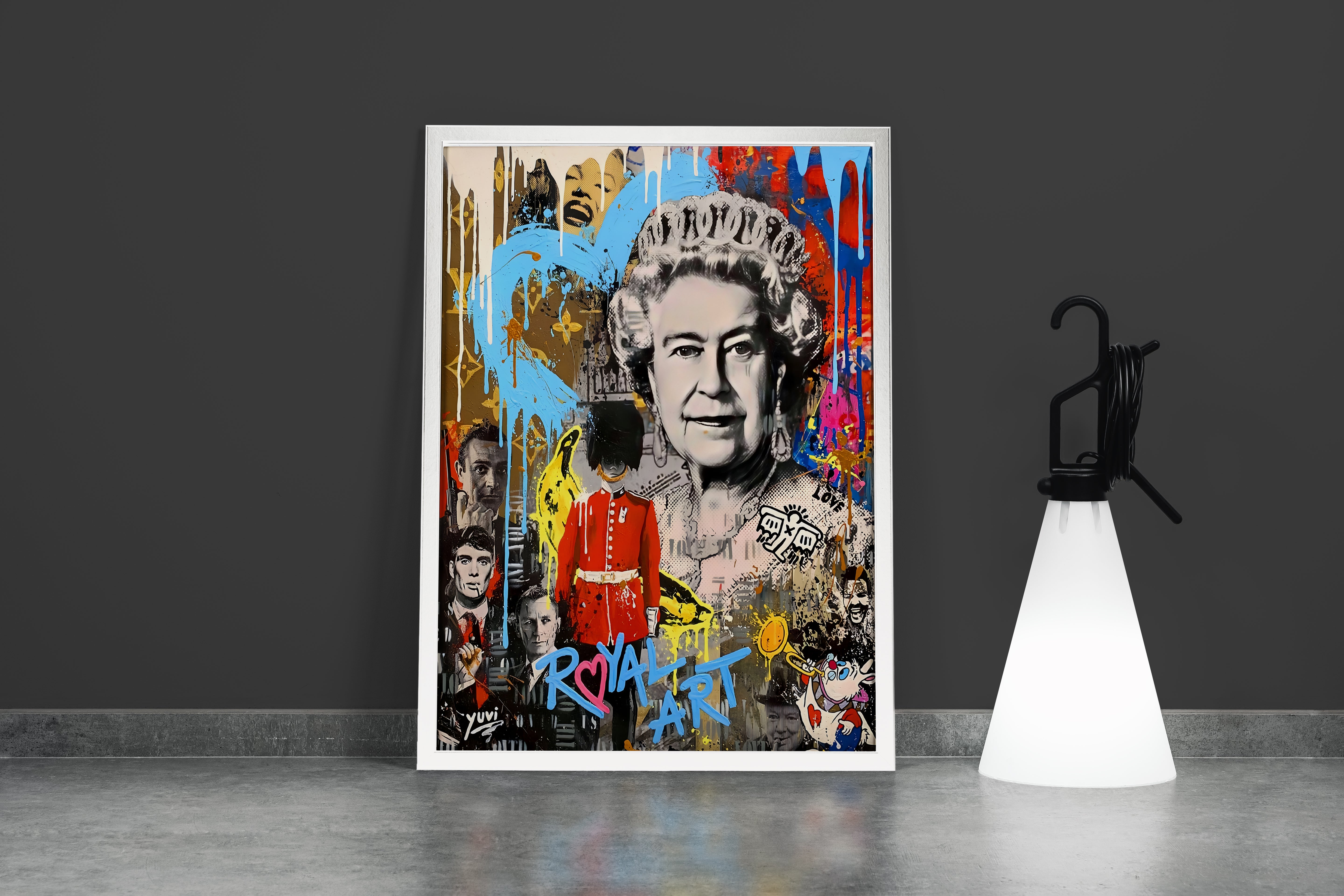 elizabeth mix, pop art, art, kanvas tablo