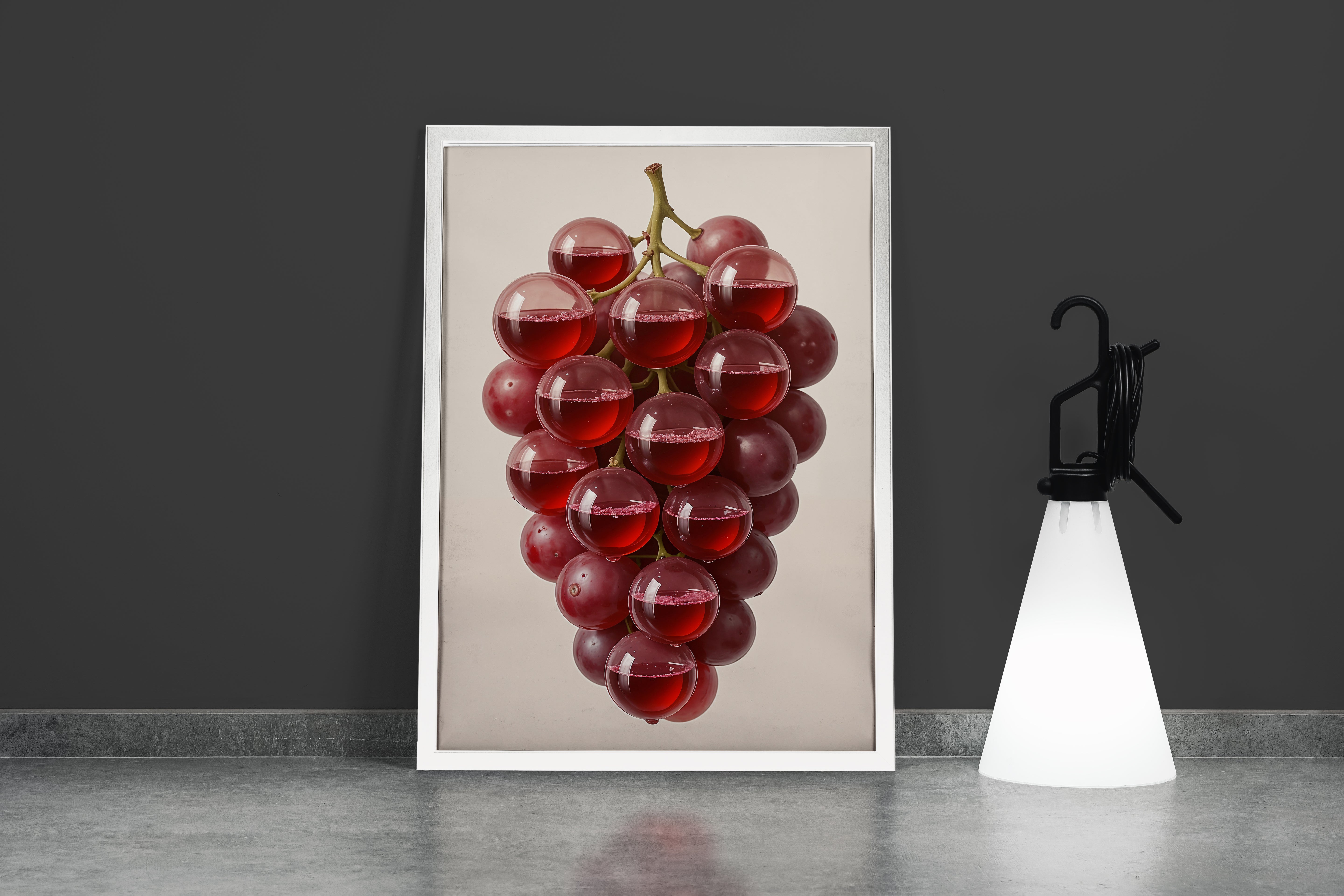 ai creation, claret grapes, ai art, art, kanvas tablo