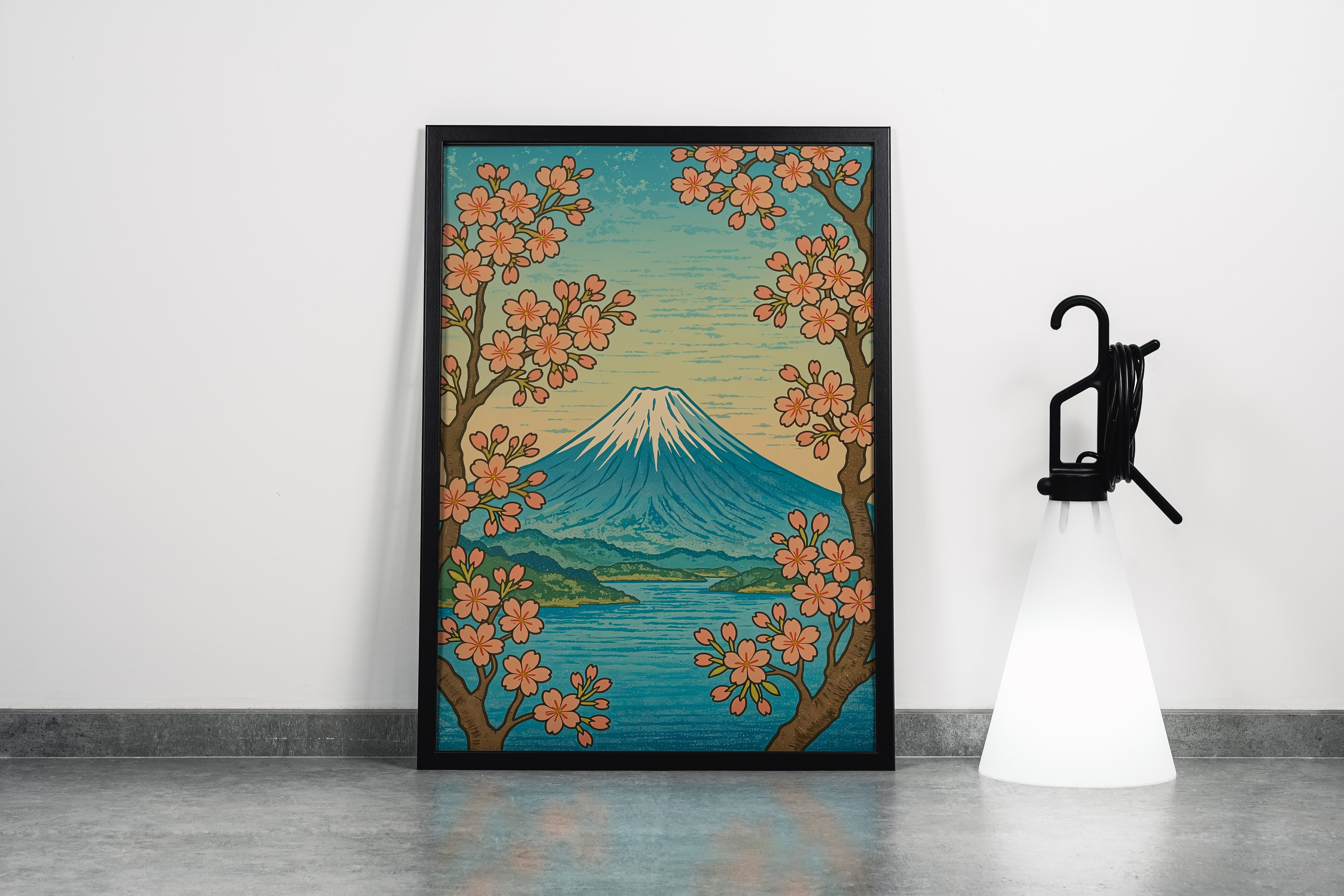 ai creation, ando blossom, ai art, art, kanvas tablo