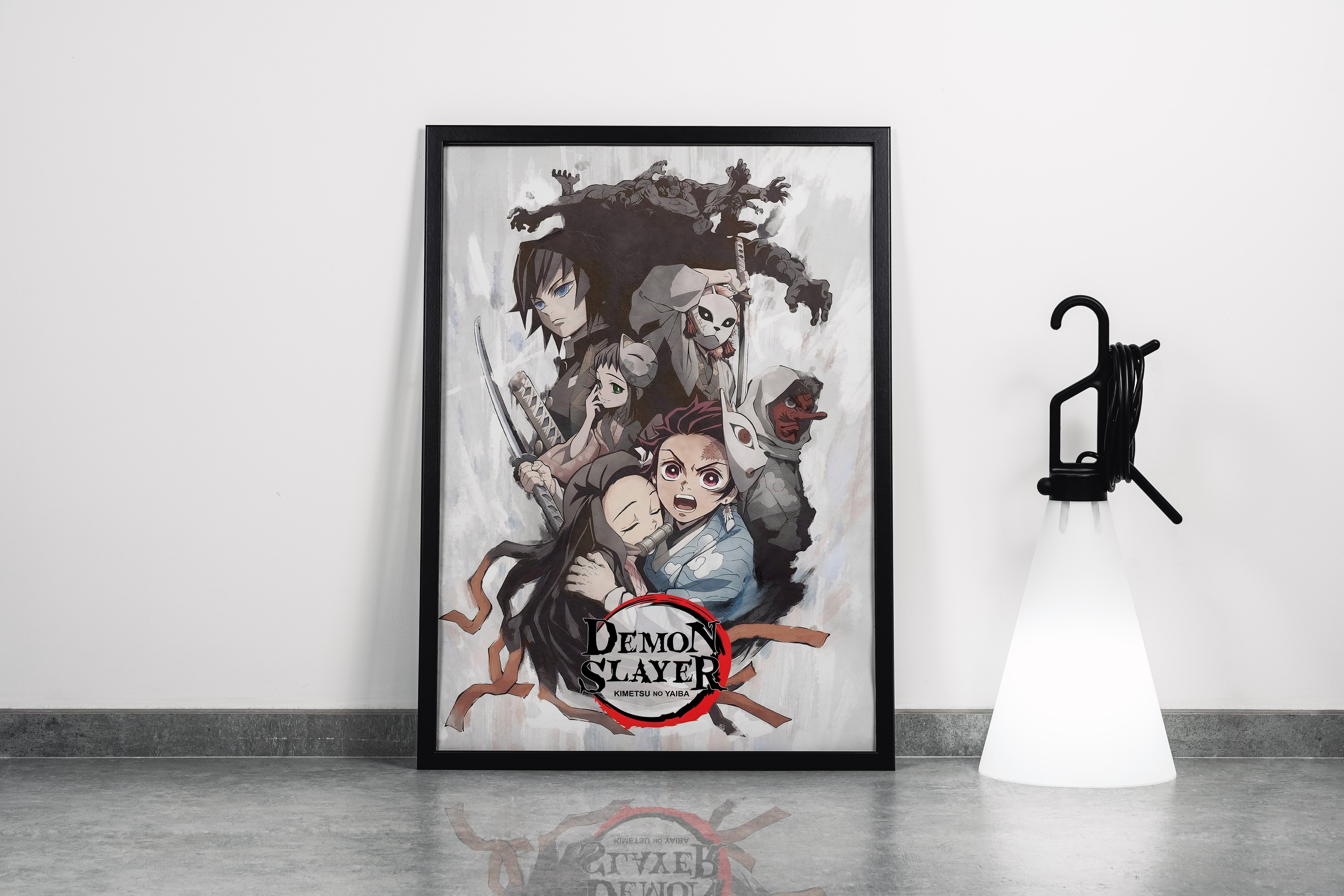 demon slayer model 13, series, anime, gaming art, art, kanvas tablo
