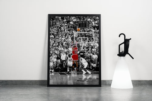 the shot model 1, michael jordan, sport, kanvas tablo