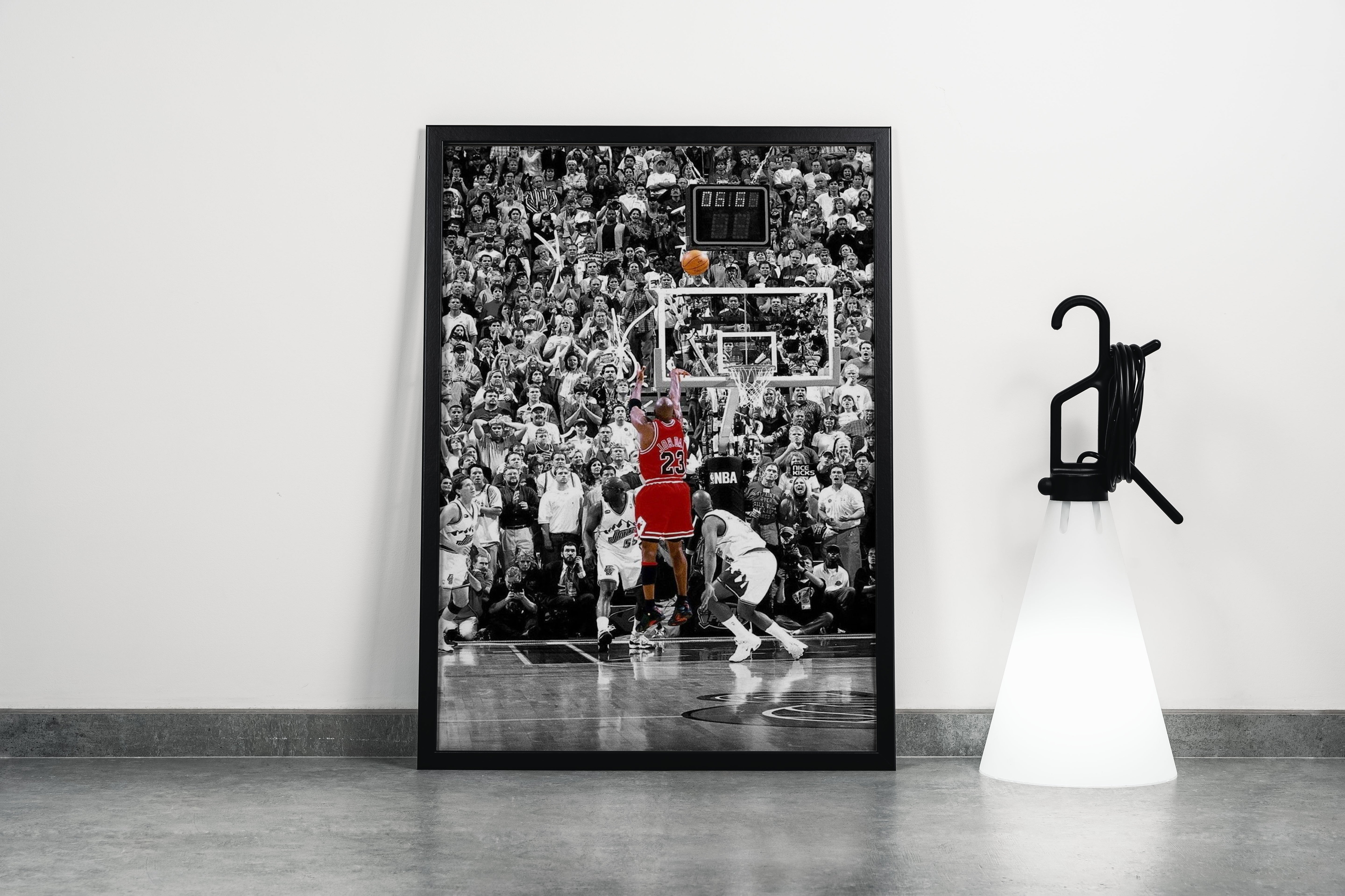 the shot model 1, michael jordan, sport, kanvas tablo