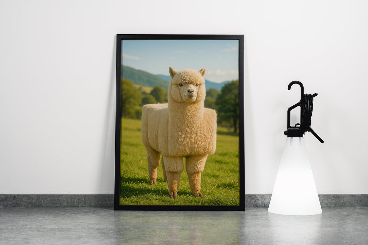 ai creation, rectangular sheep, ai art, art, kanvas tablo