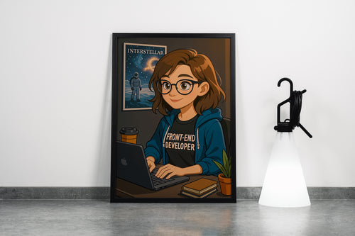 ai creation, front end developer, ai art, art, kanvas tablo