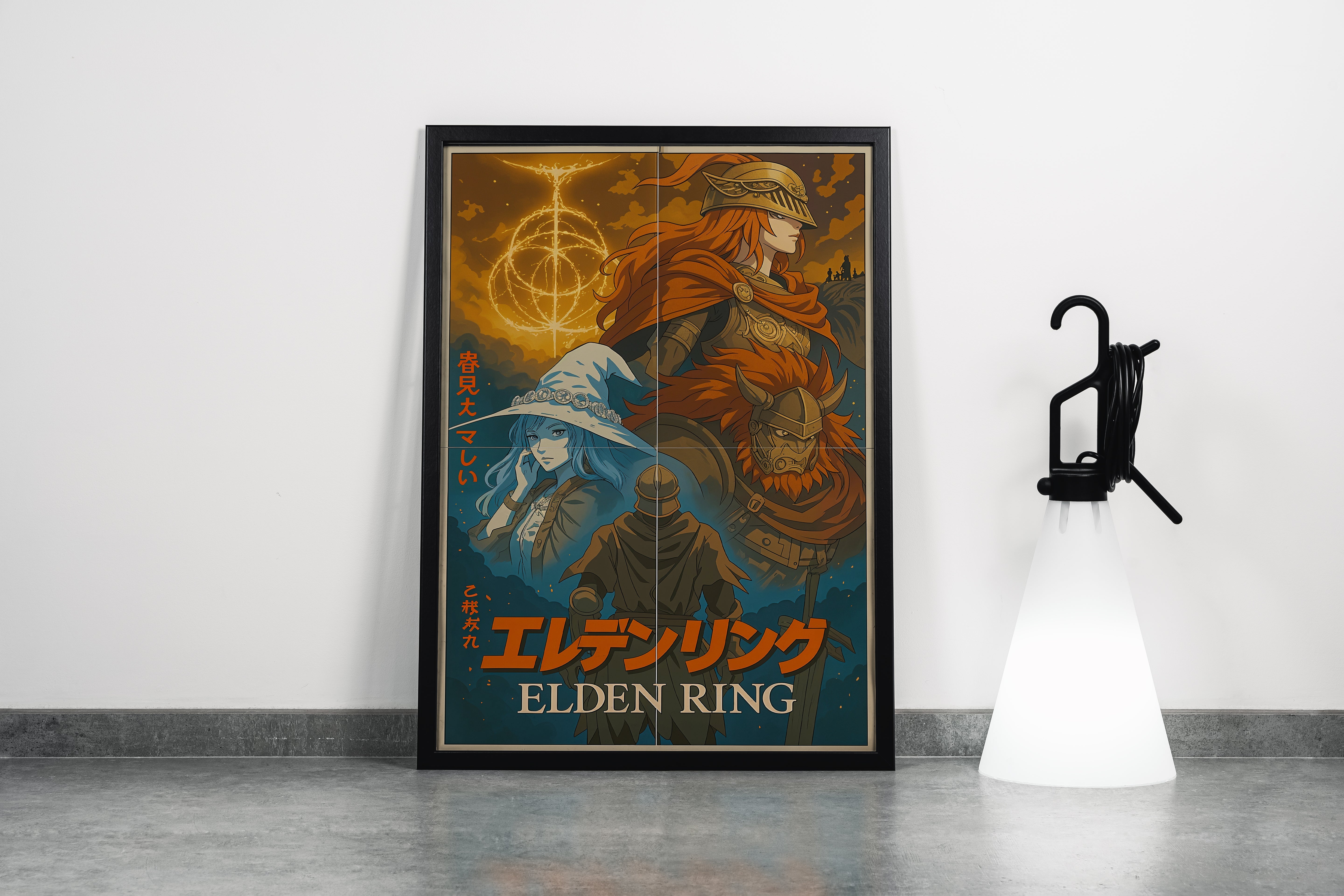 ai creation, elden ring cartoon, ai art, art, kanvas tablo