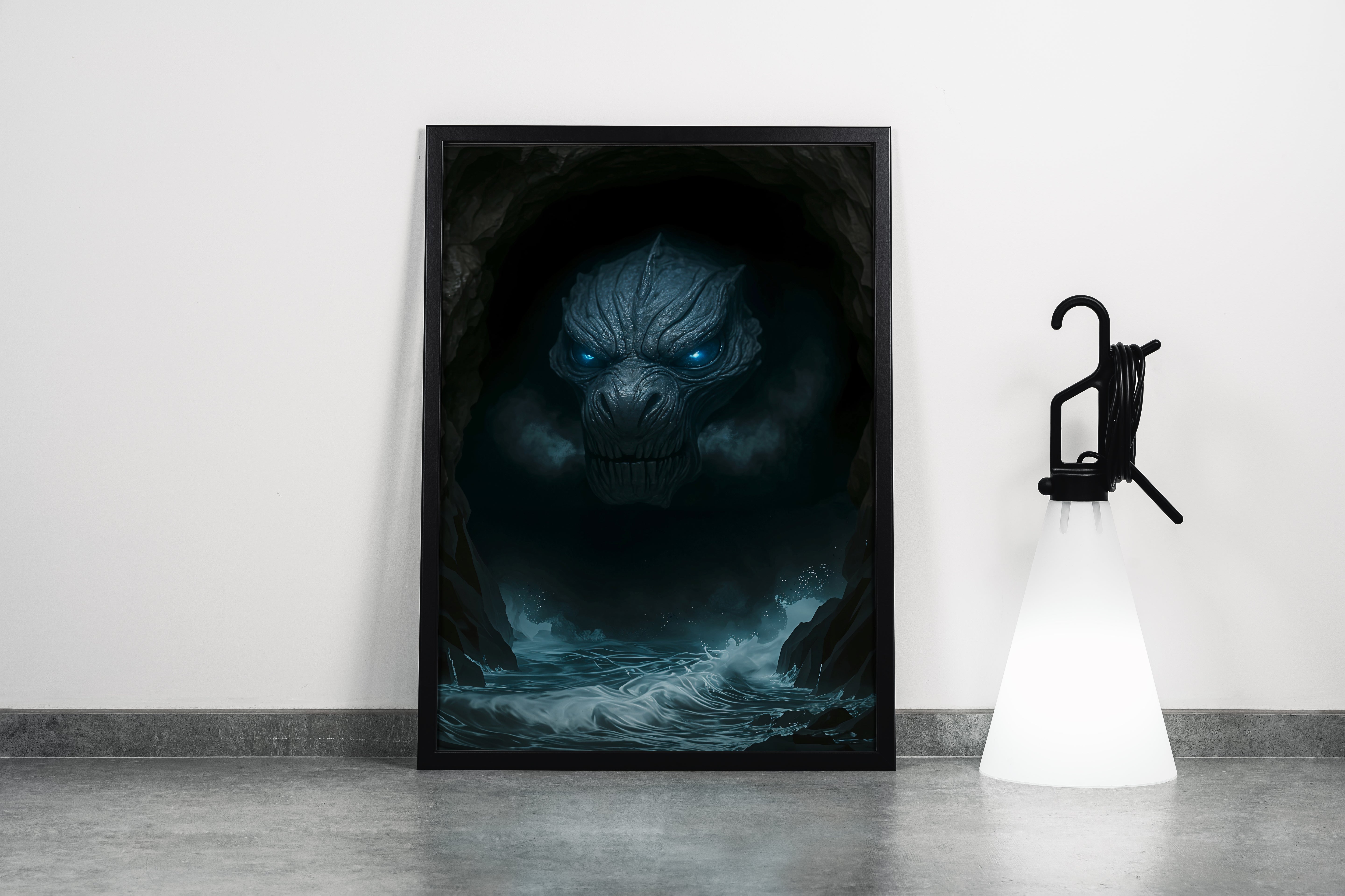 ai creation, darkness, ai art, art, kanvas tablo