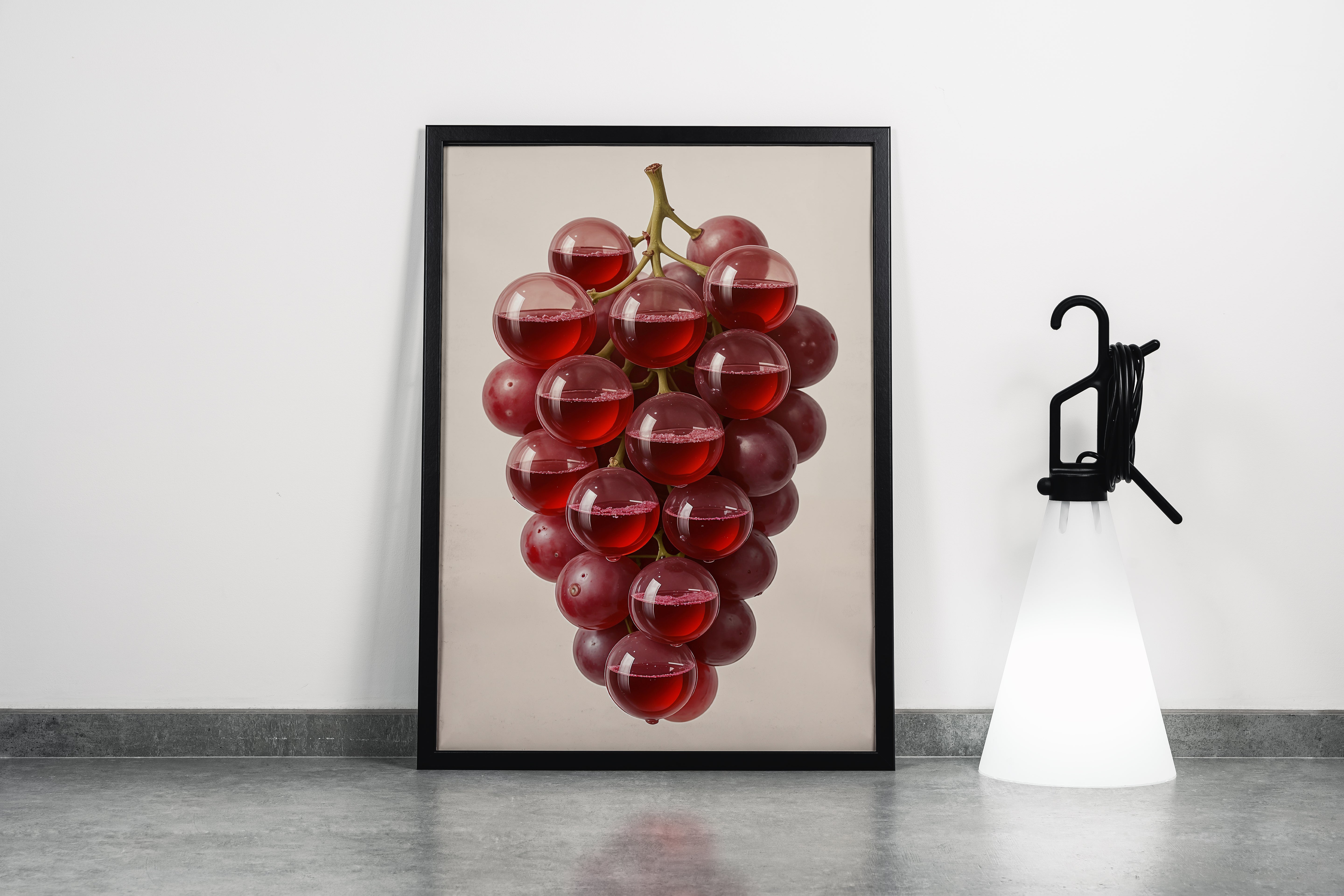 ai creation, claret grapes, ai art, art, kanvas tablo