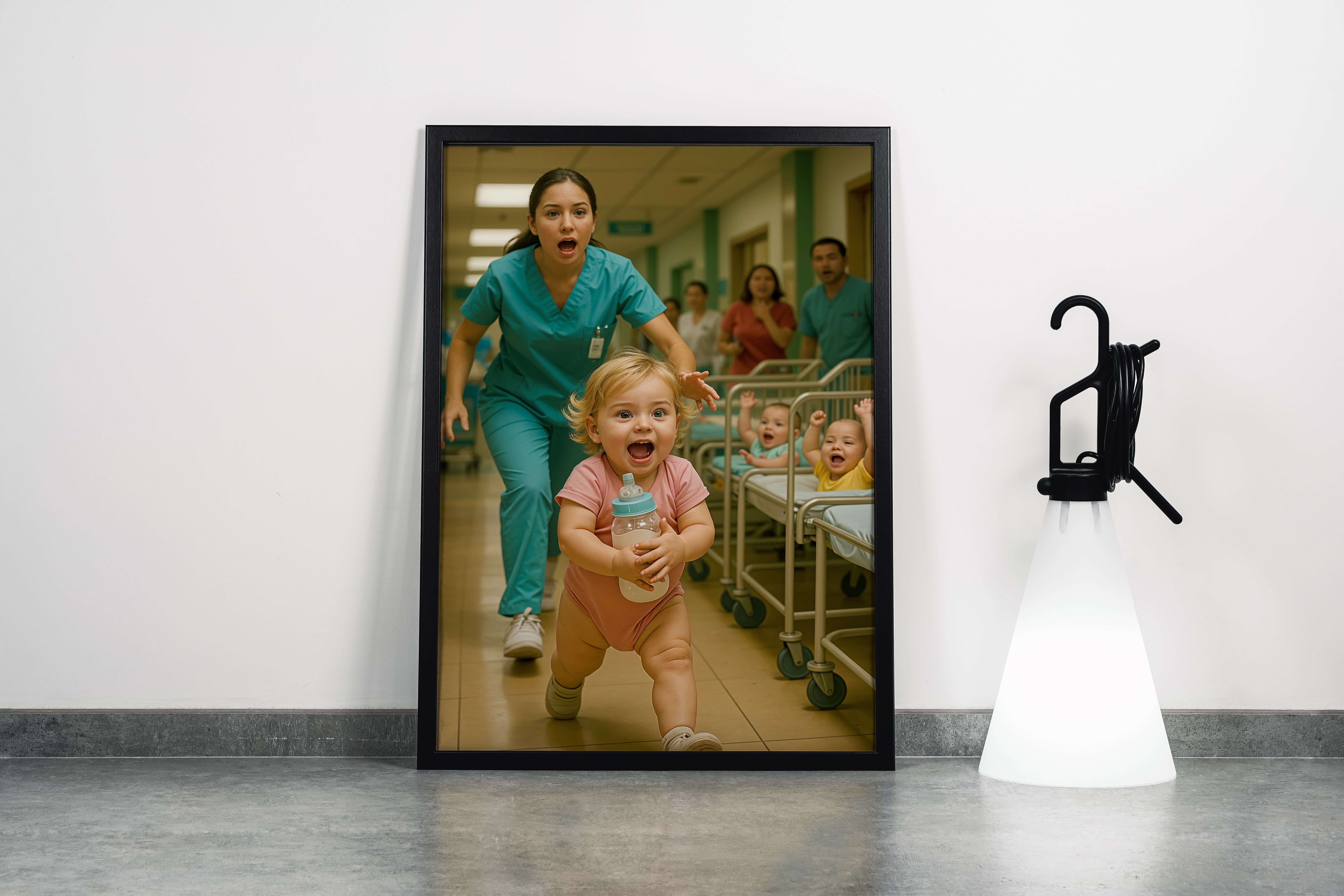 ai creation, speedy baby, ai art, art, kanvas tablo