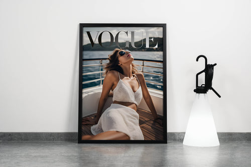 ai creation vogue, beauty, sunshine, art, kanvas tablo