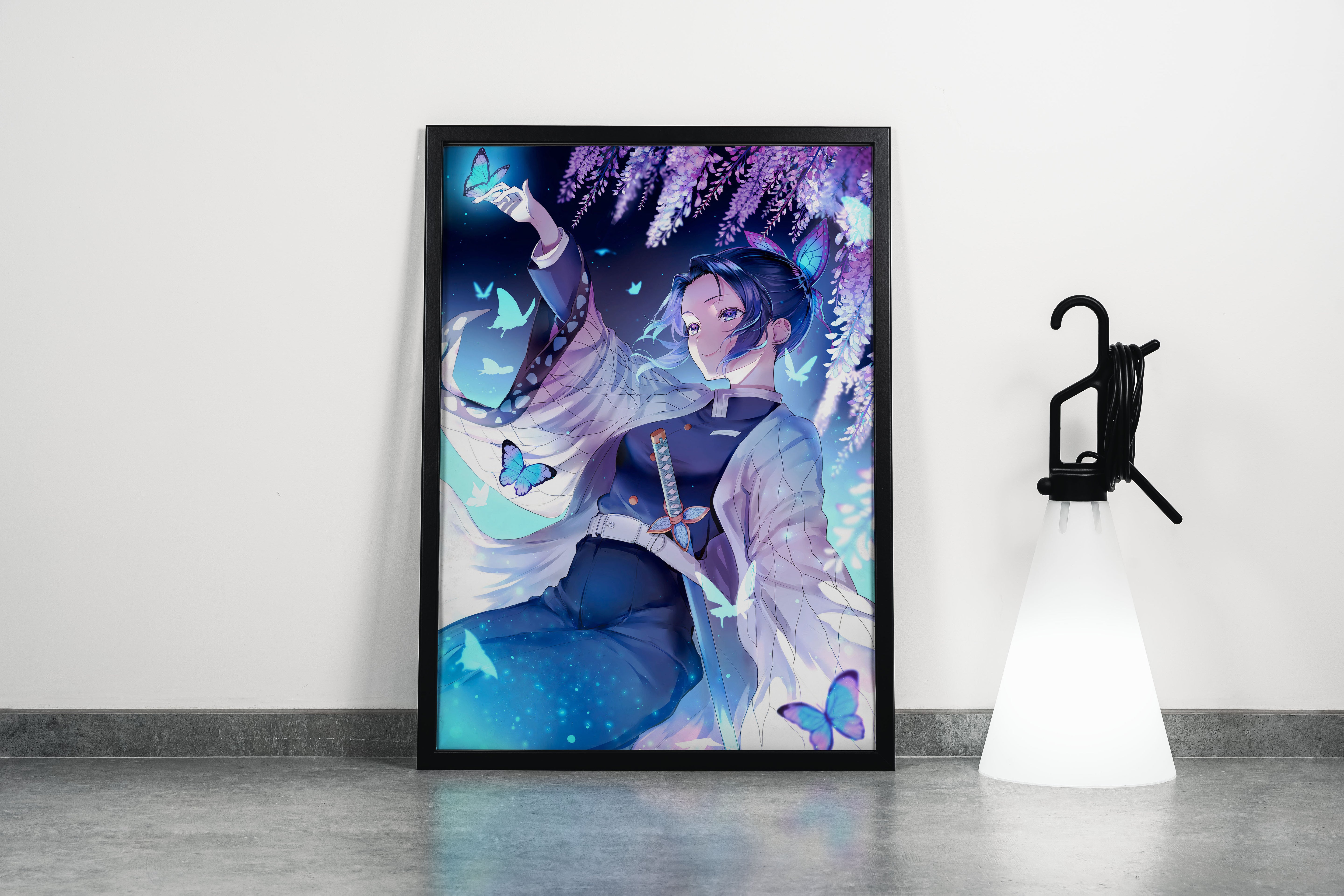 demon slayer model 4, series, anime, gaming art, art, kanvas tablo