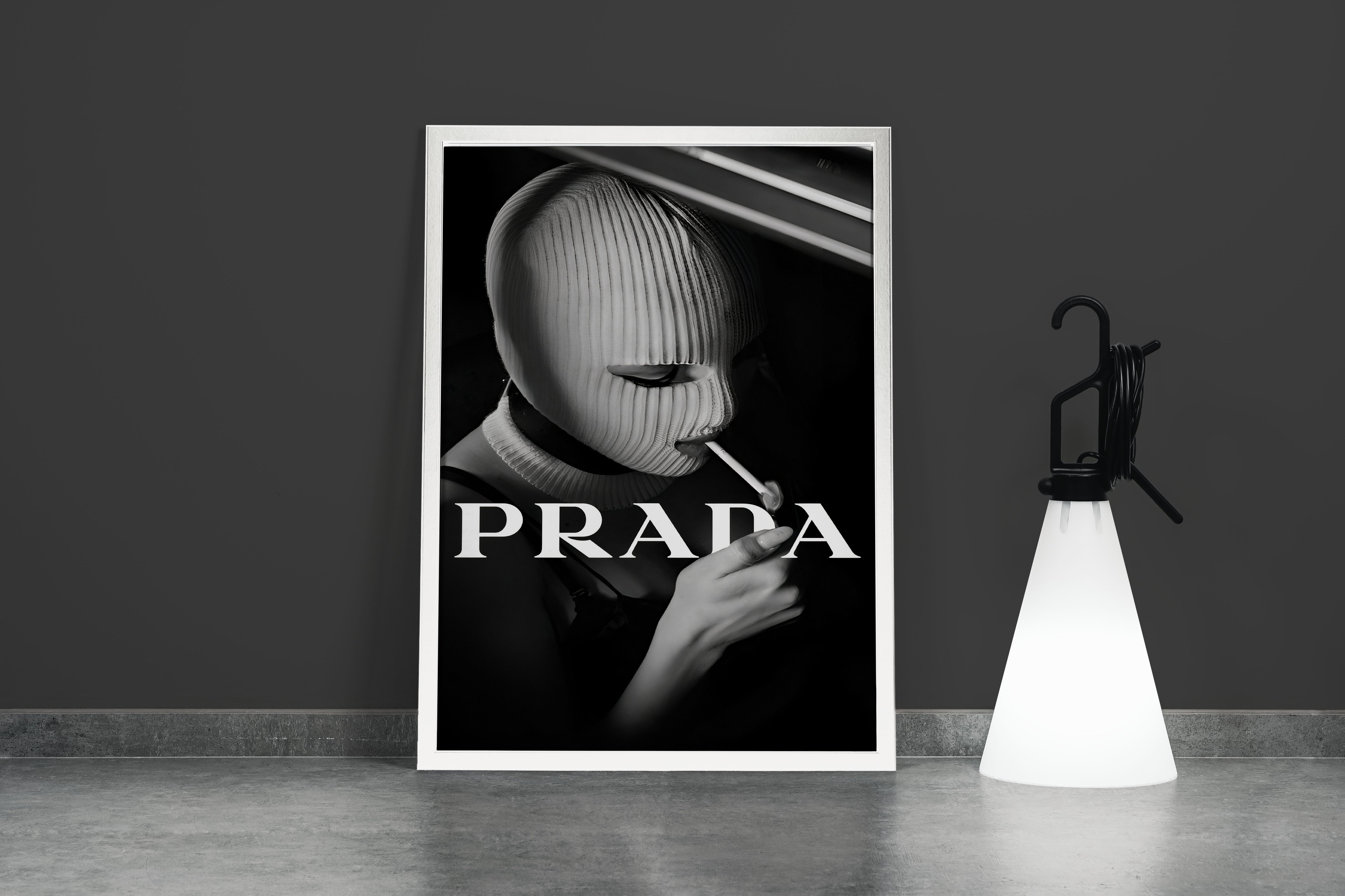 prada, sanat, art, model, kadın, kanvas tablo