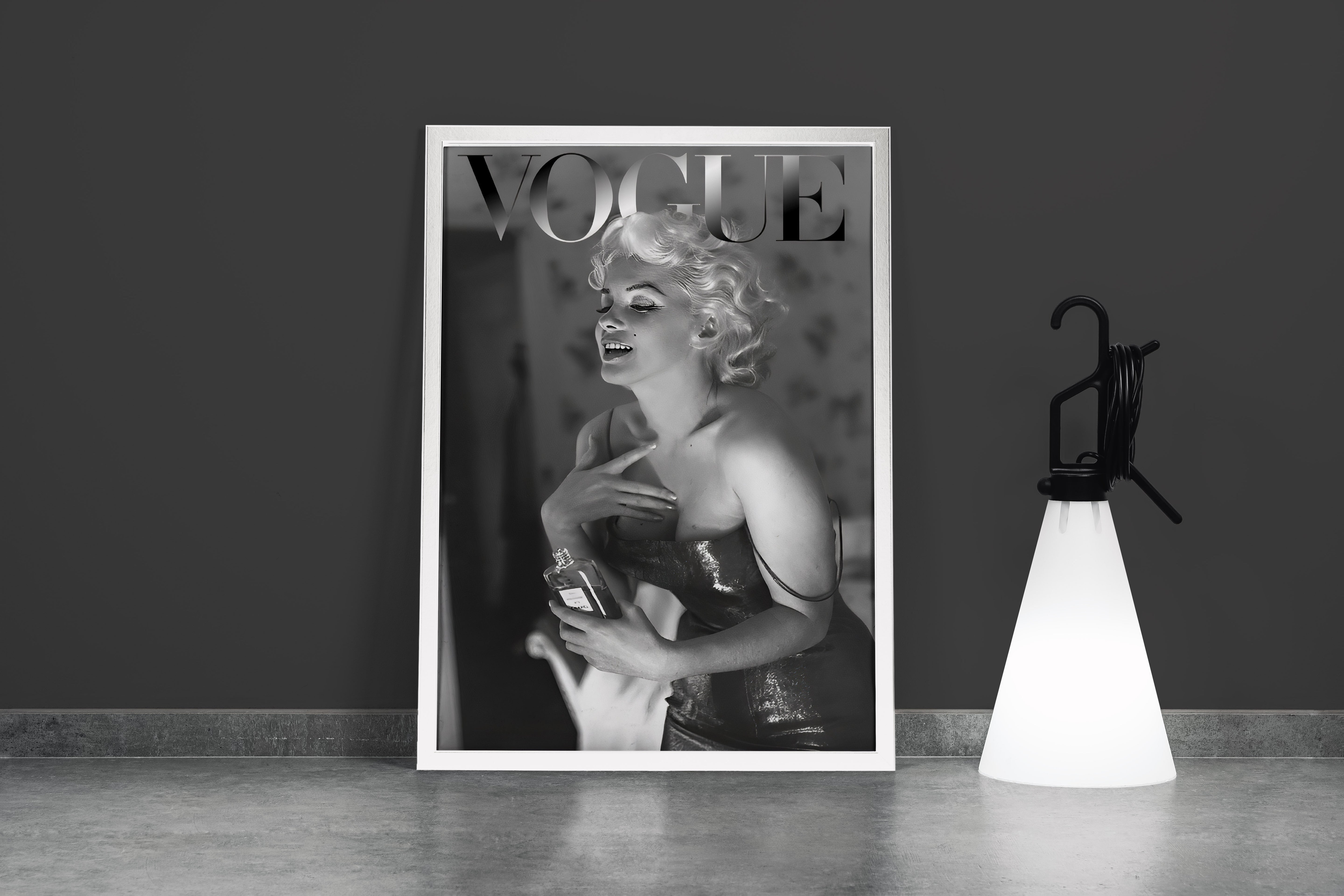 monochrome, vogue, sanat, marilyn monroe, makyaj, art, model, kadın, kanvas tablo