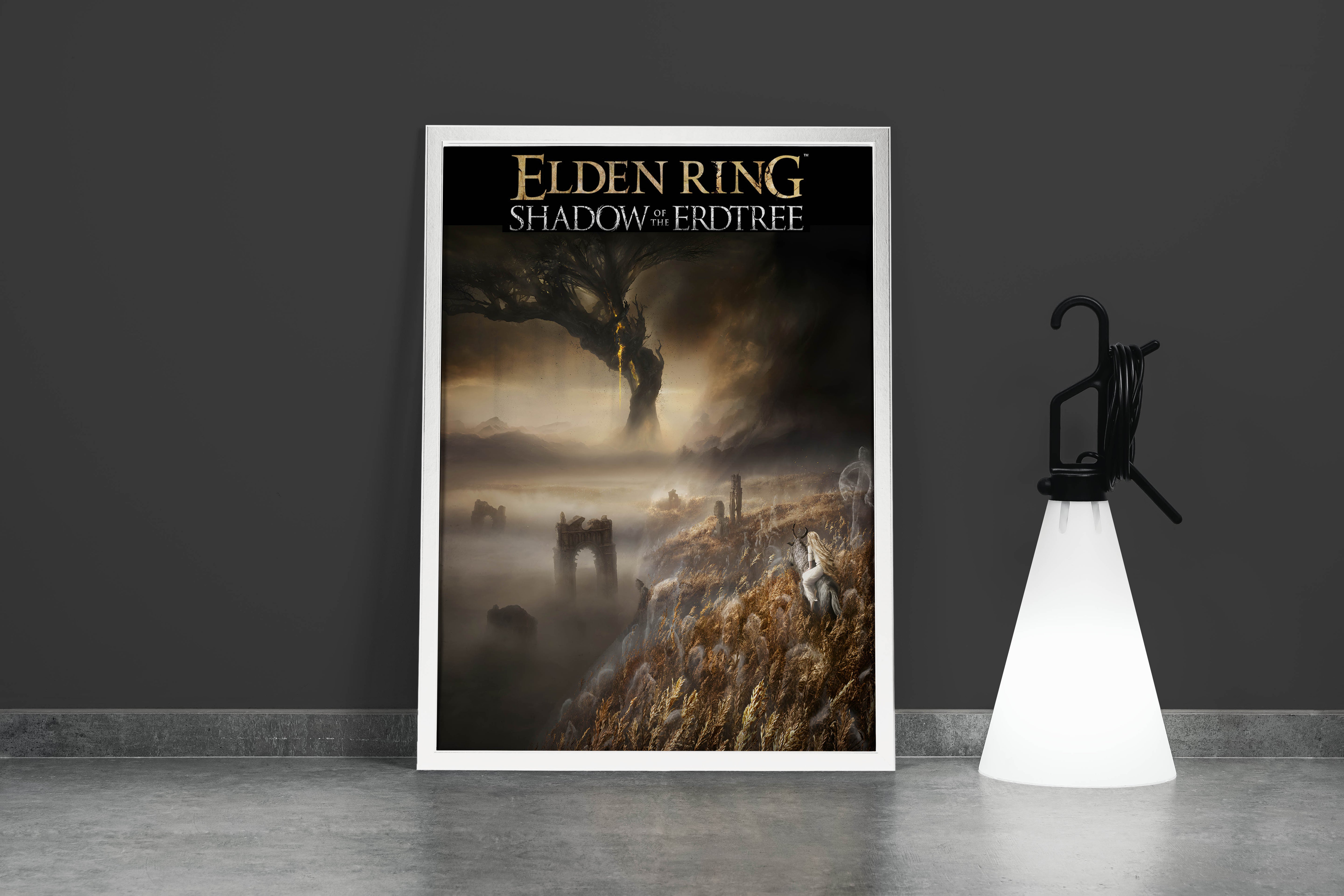 pc game, elden ring model 3, art, kanvas tablo