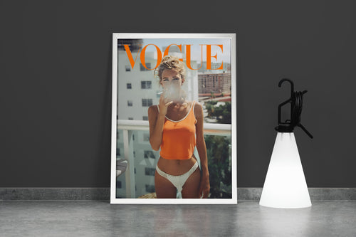vogue, beauty, sunshine, pretty, art, kanvas tablo