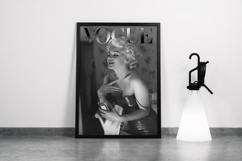 monochrome, vogue, sanat, marilyn monroe, makyaj, art, model, kadın, kanvas tablo