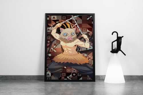 demon slayer model 16, series, anime, gaming art, art, kanvas tablo