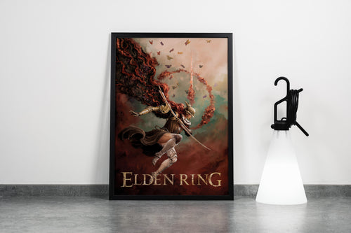 pc game, elden ring model 9, gaming art, art, kanvas tablo