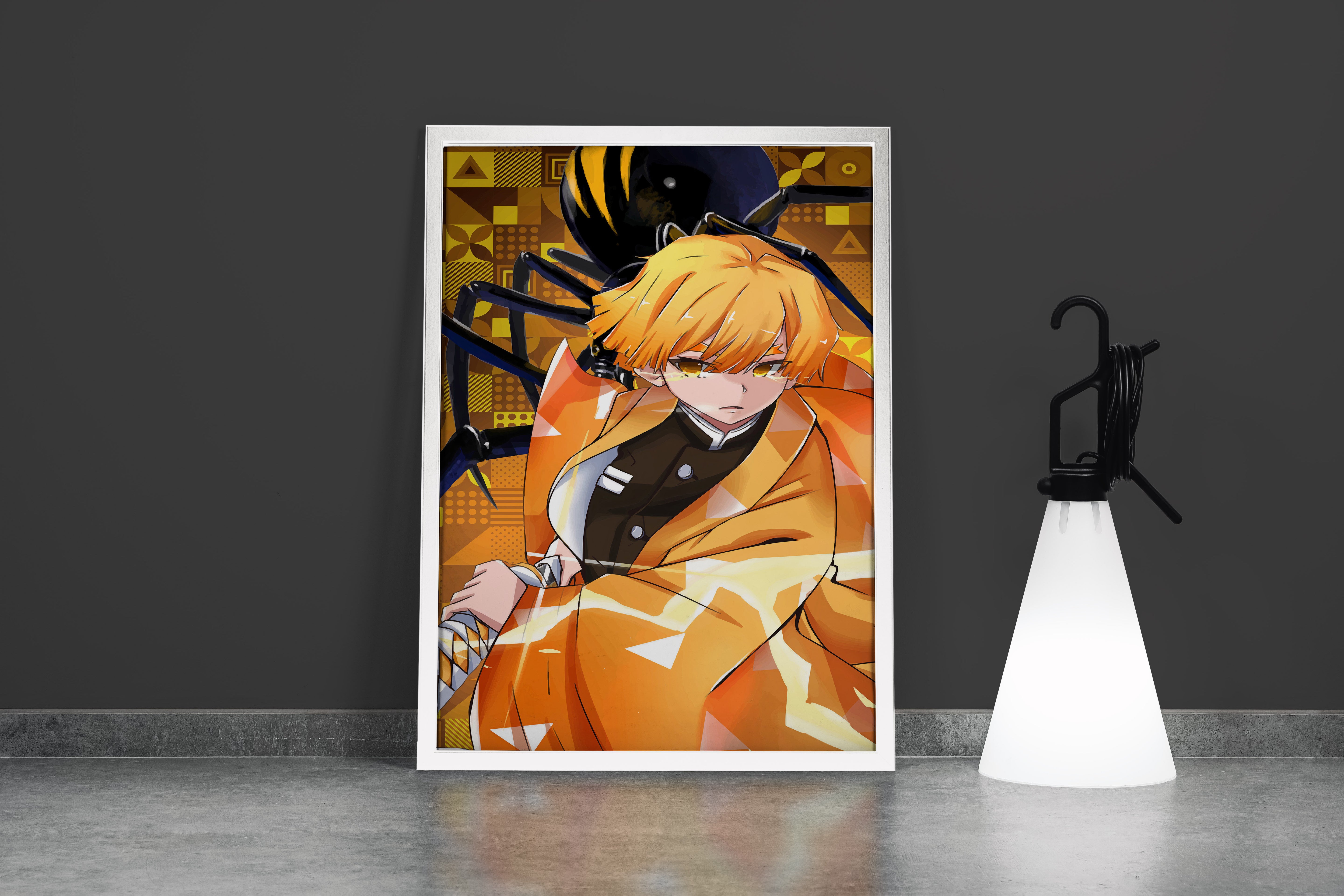 demon slayer model 11, series, anime, gaming art, art, kanvas tablo