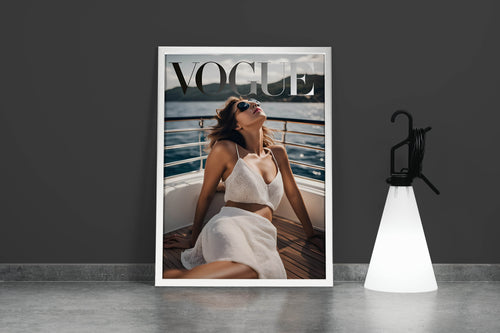 ai creation vogue, beauty, sunshine, art, kanvas tablo