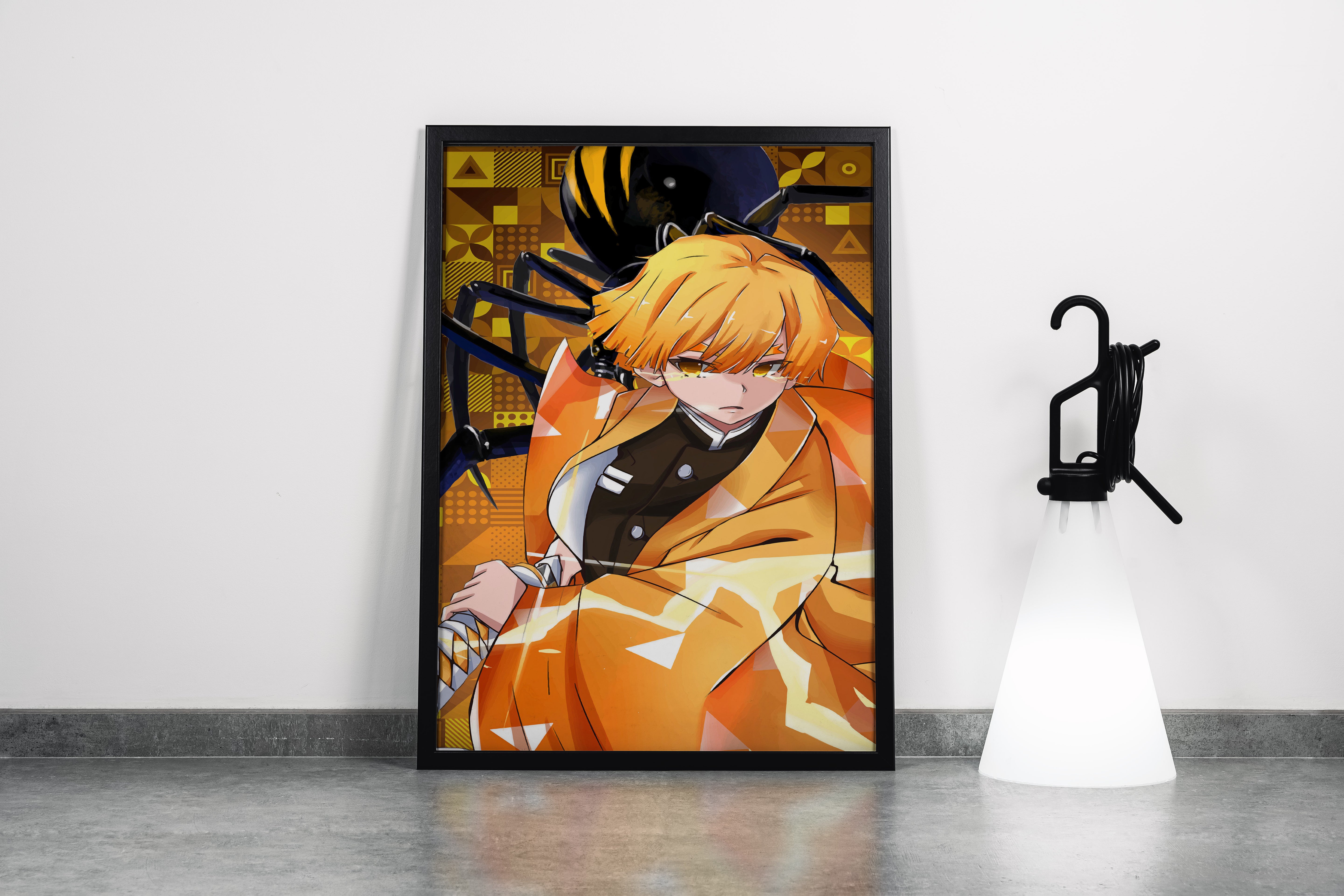 demon slayer model 11, series, anime, gaming art, art, kanvas tablo
