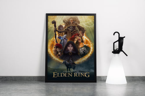 pc game, elden ring model 8, gaming art, art, kanvas tablo