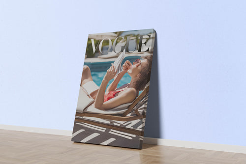 ai creation vogue, beauty, art, kanvas tablo