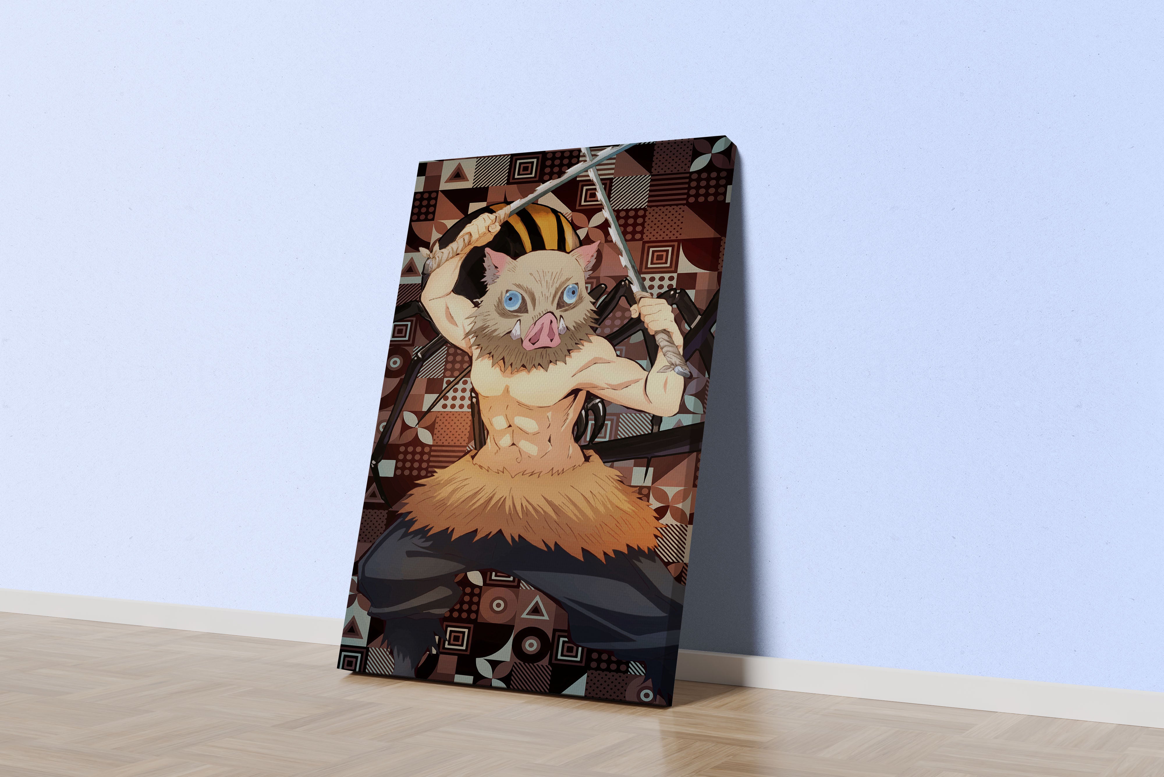 demon slayer model 16, series, anime, gaming art, art, kanvas tablo