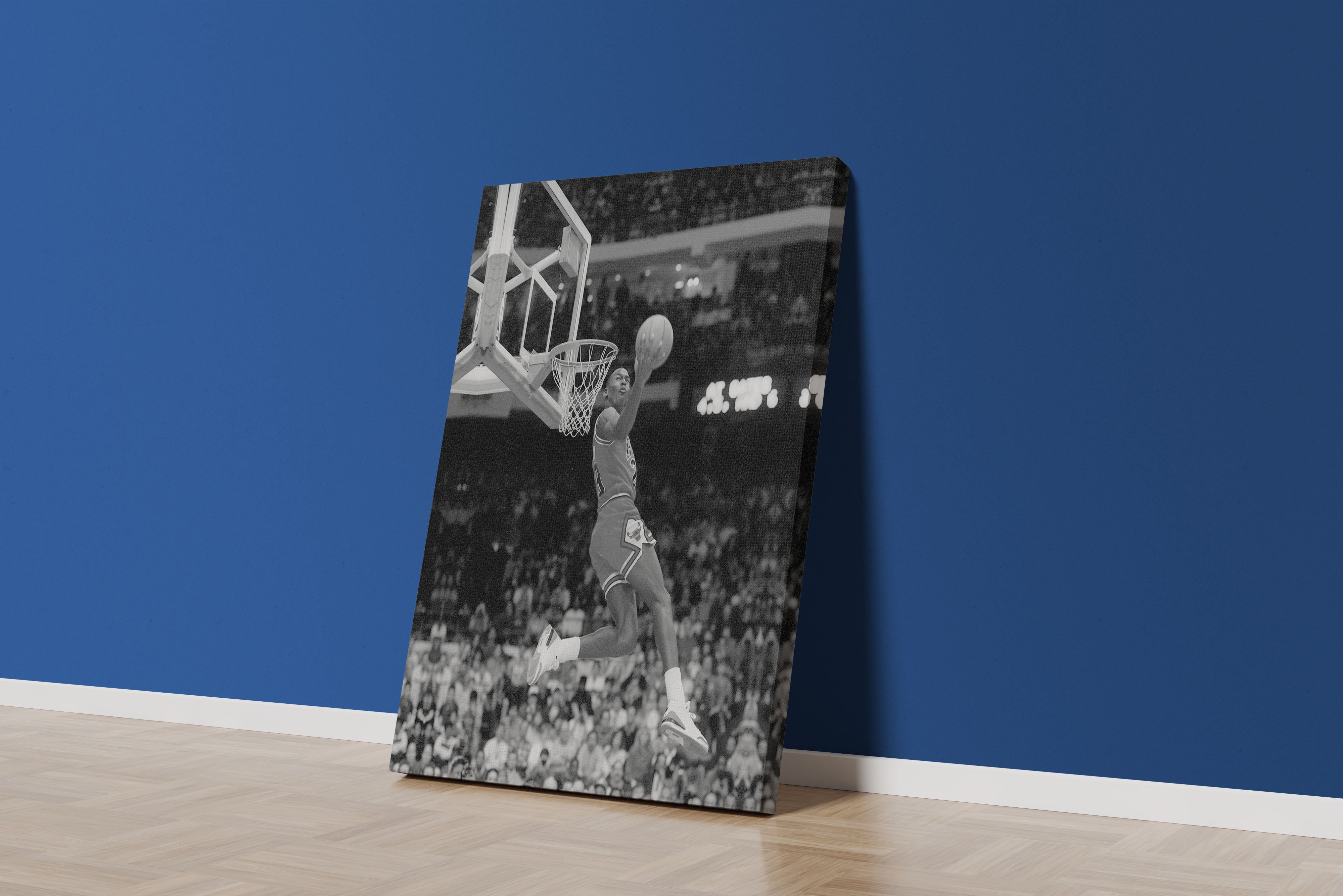 frozen in time, michael jordan effective, sport, kanvas tablo