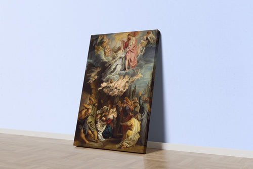 Peter Paul Rubens Meryem’in Göğe Yükselişi Barok Sanat Kanvas Tablo