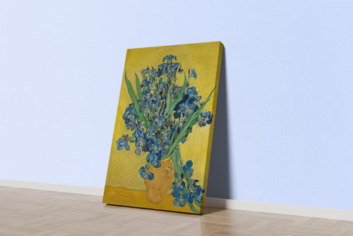 Vincent van Gogh İrisler Natürmort Kanvas Tablo