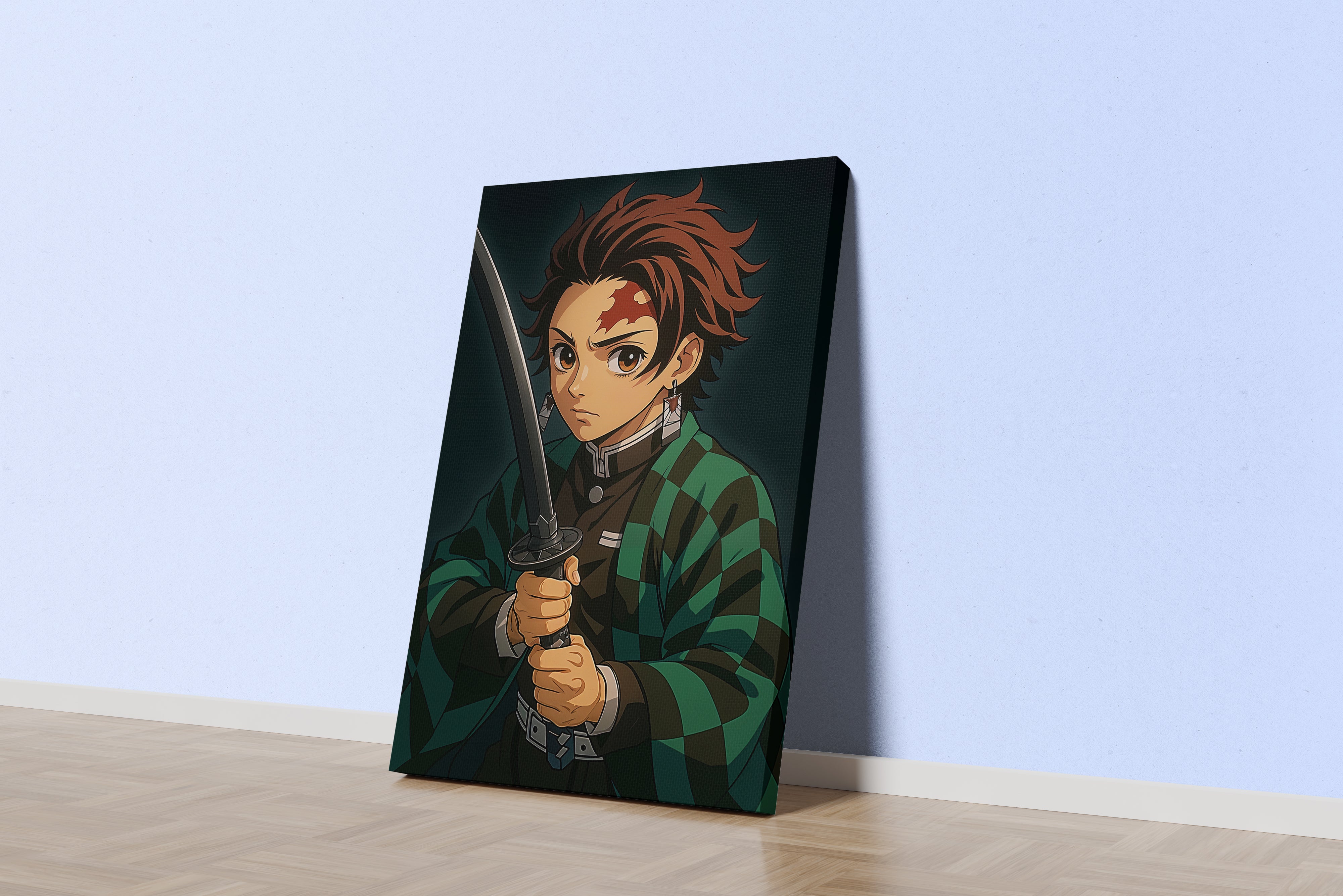 demon slayer model 20, series, anime, gaming art, art, kanvas tablo