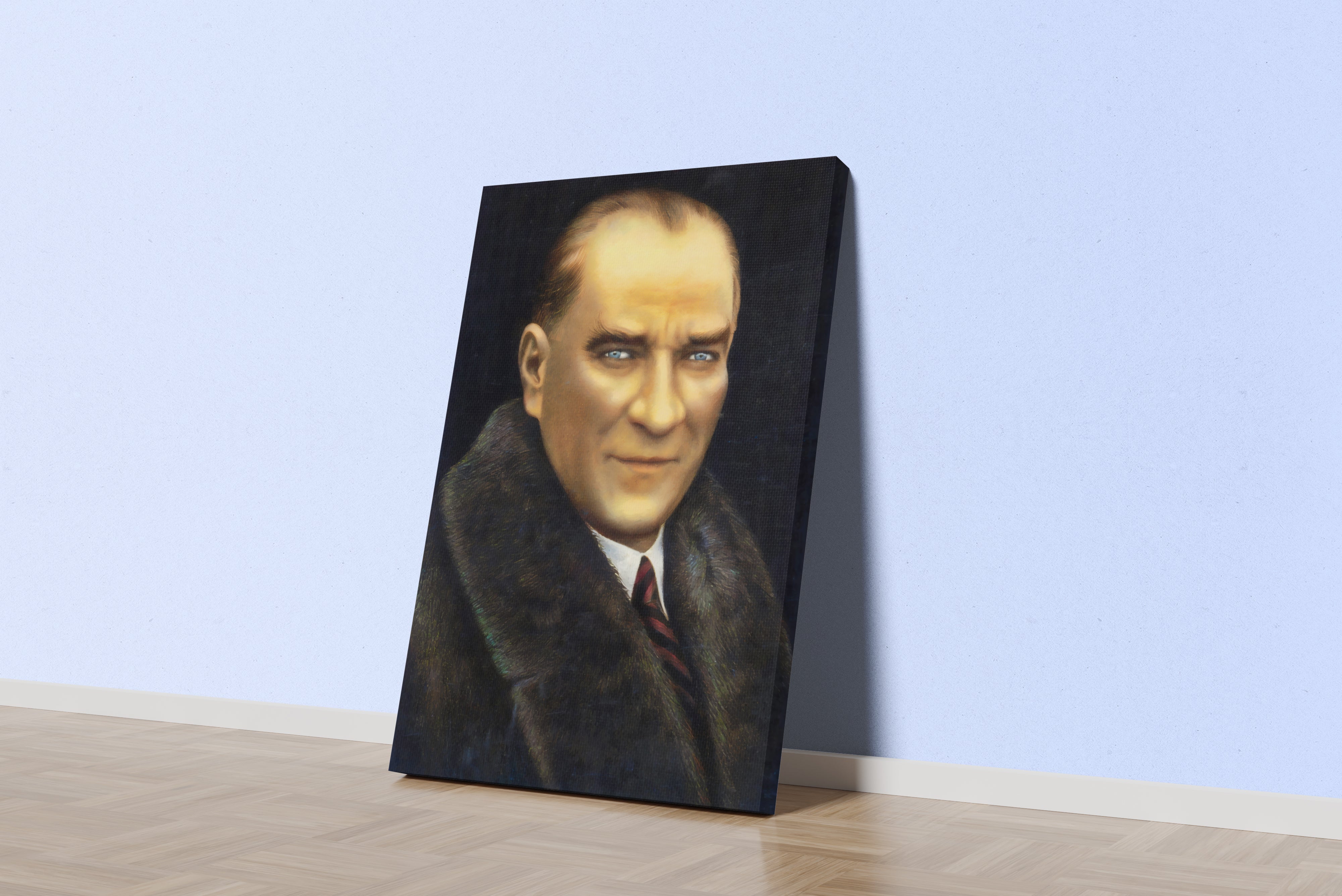 Atatürk portre model 16, art, kanvas tablo
