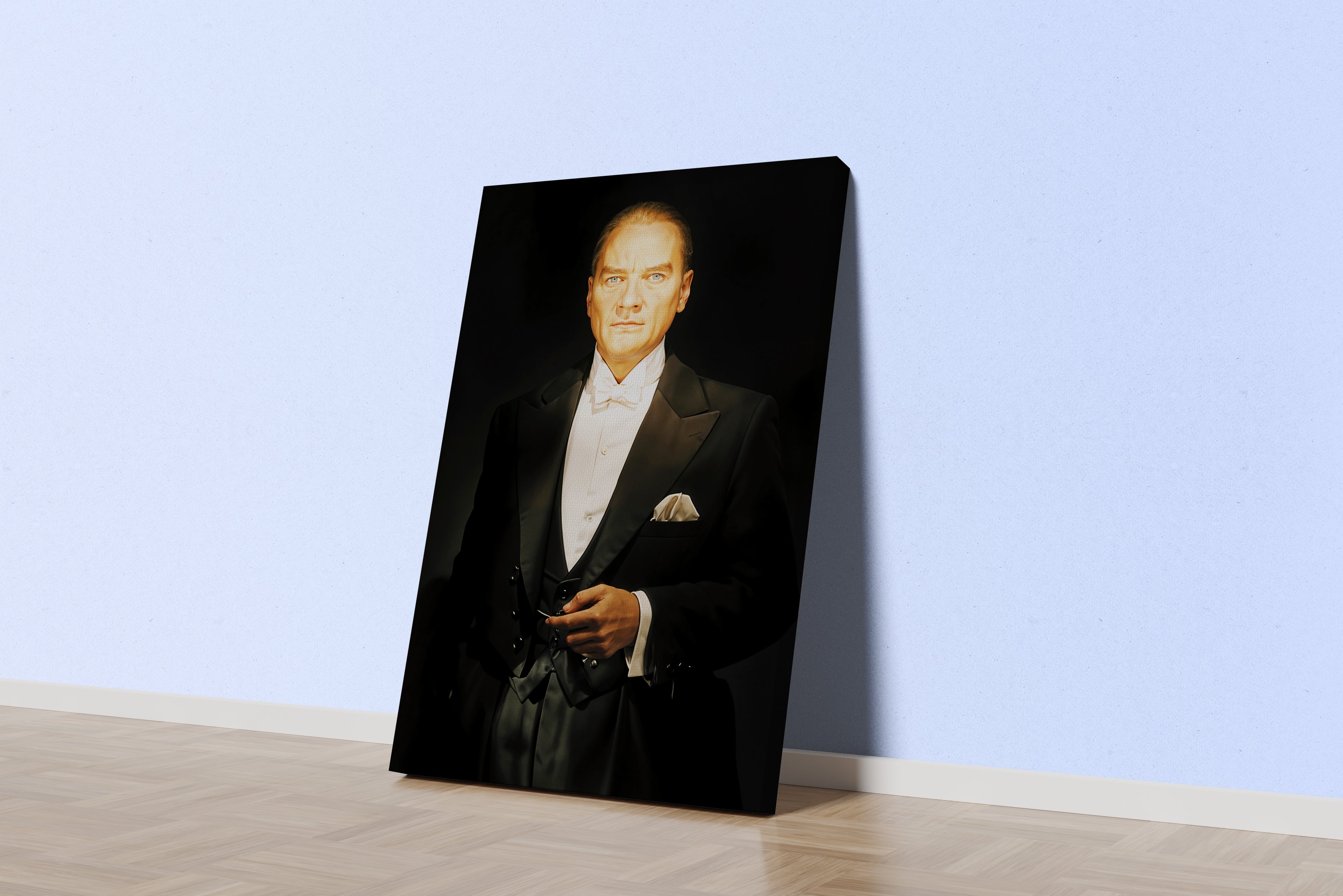 Atatürk portre model 15, art, kanvas tablo