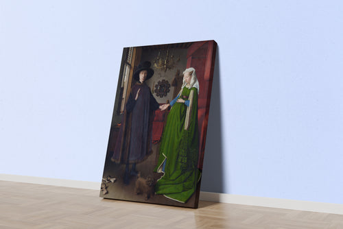 Jan van Eyck Arnolfini’nin Evlenmesi Kanvas Tablo