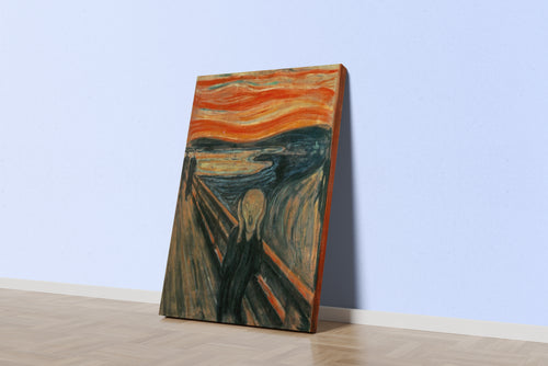 Edvard Munch Çığlık Kanvas Tablo