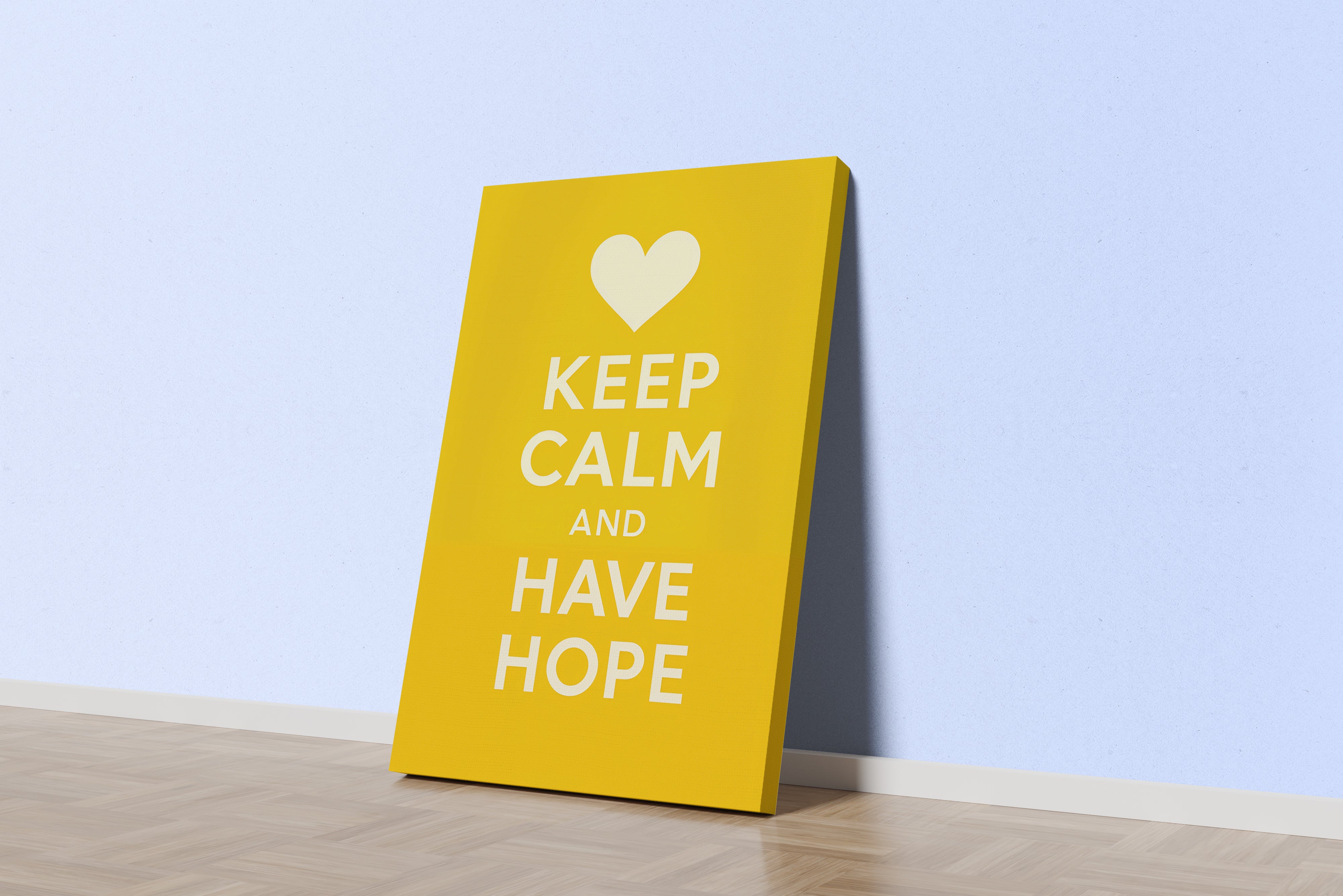 ai creation, keep calm and have hope, daily quote, ai art, art, kanvas tablo